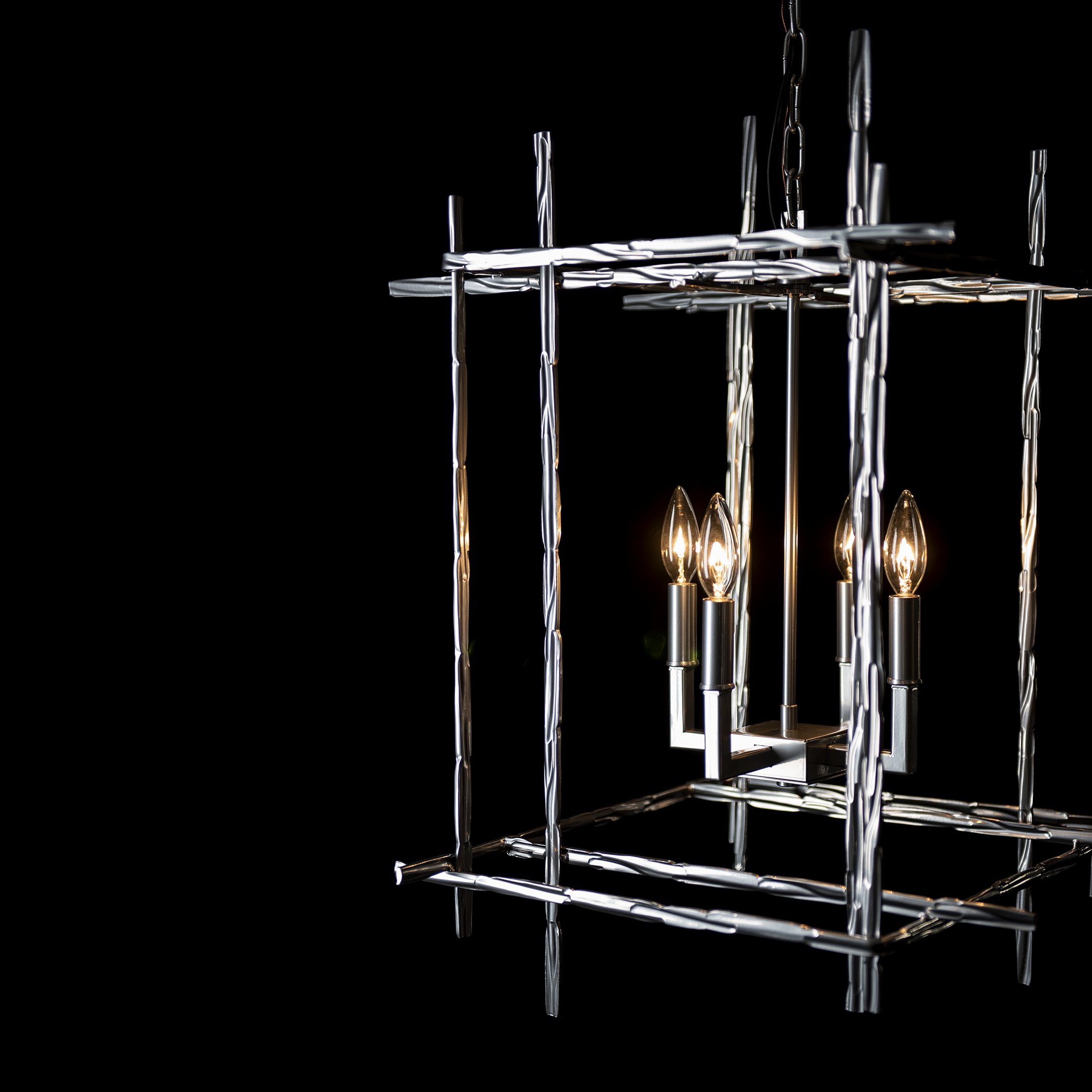 Tura 4-Light Medium Chandelier | by Hubbardton Forge | 101316