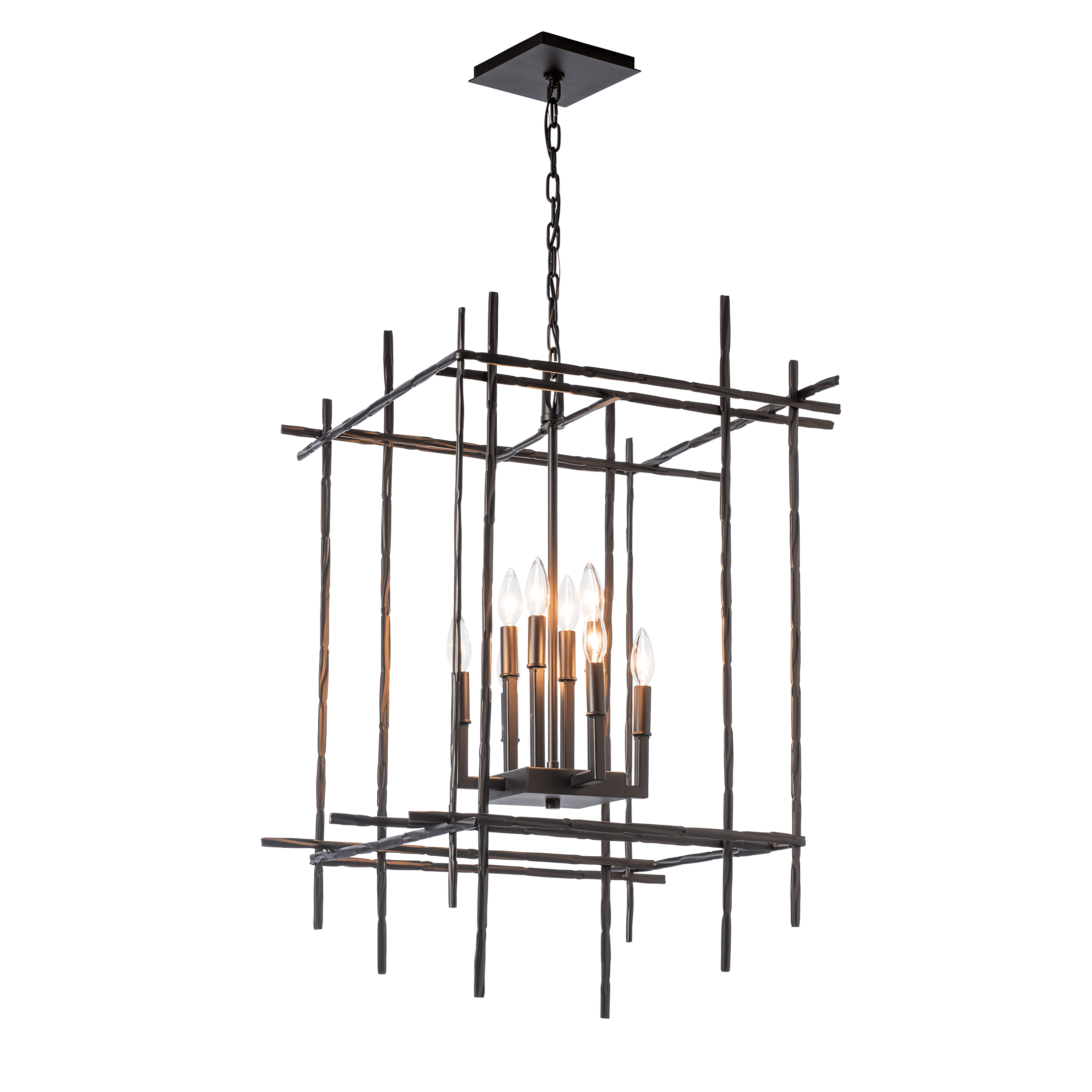Tura 8-Light Large Chandelier | by Hubbardton Forge | 101317