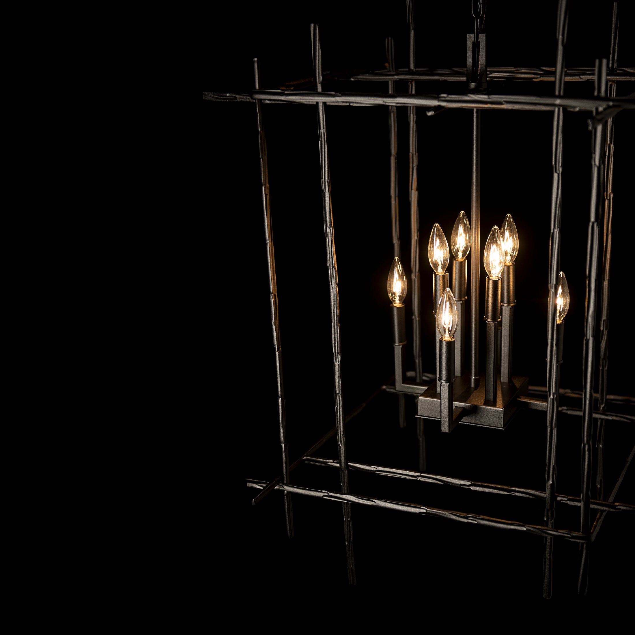 Tura 8-Light Large Chandelier | by Hubbardton Forge | 101317