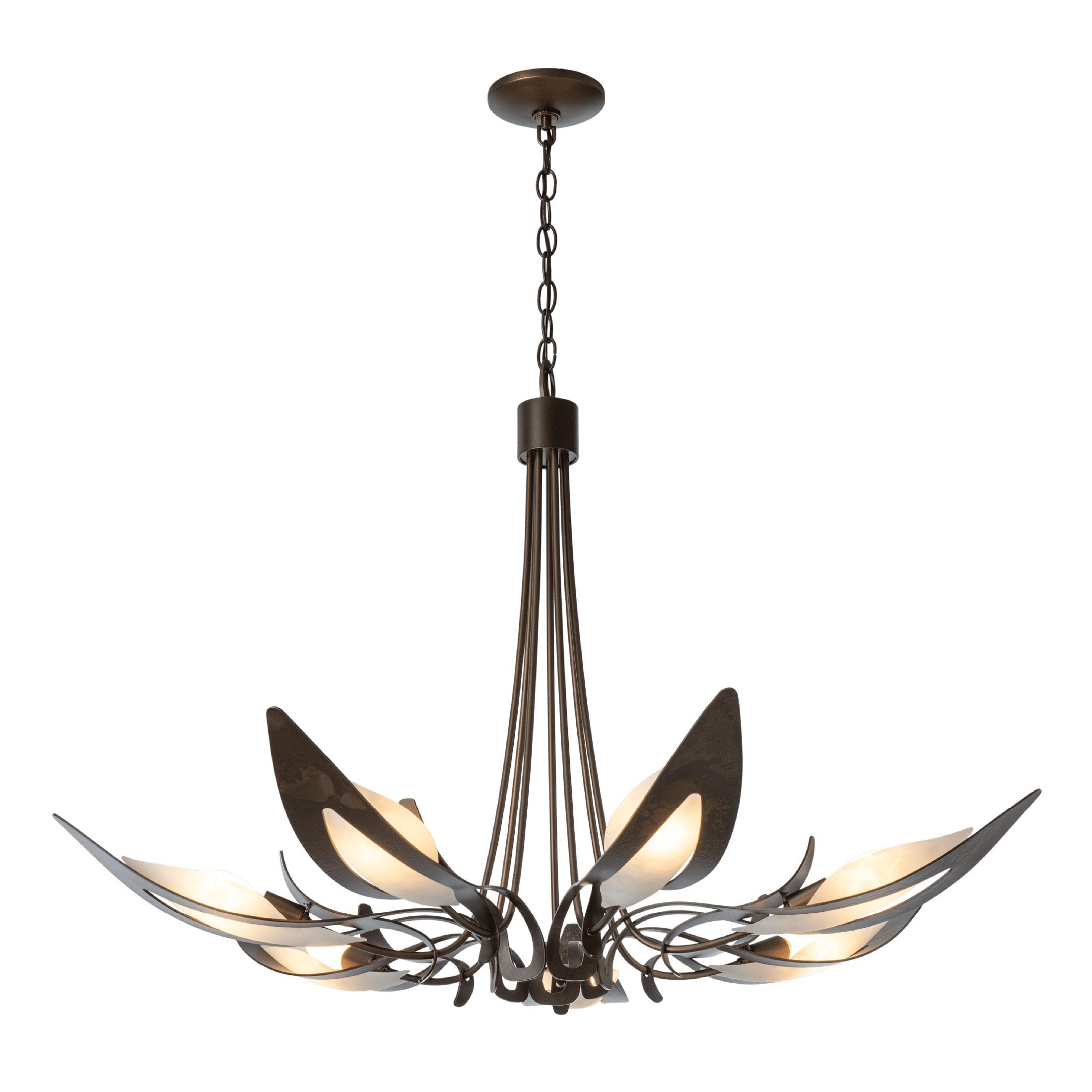 Parasol 7-Light Chandelier | by Hubbardton Forge | 101320