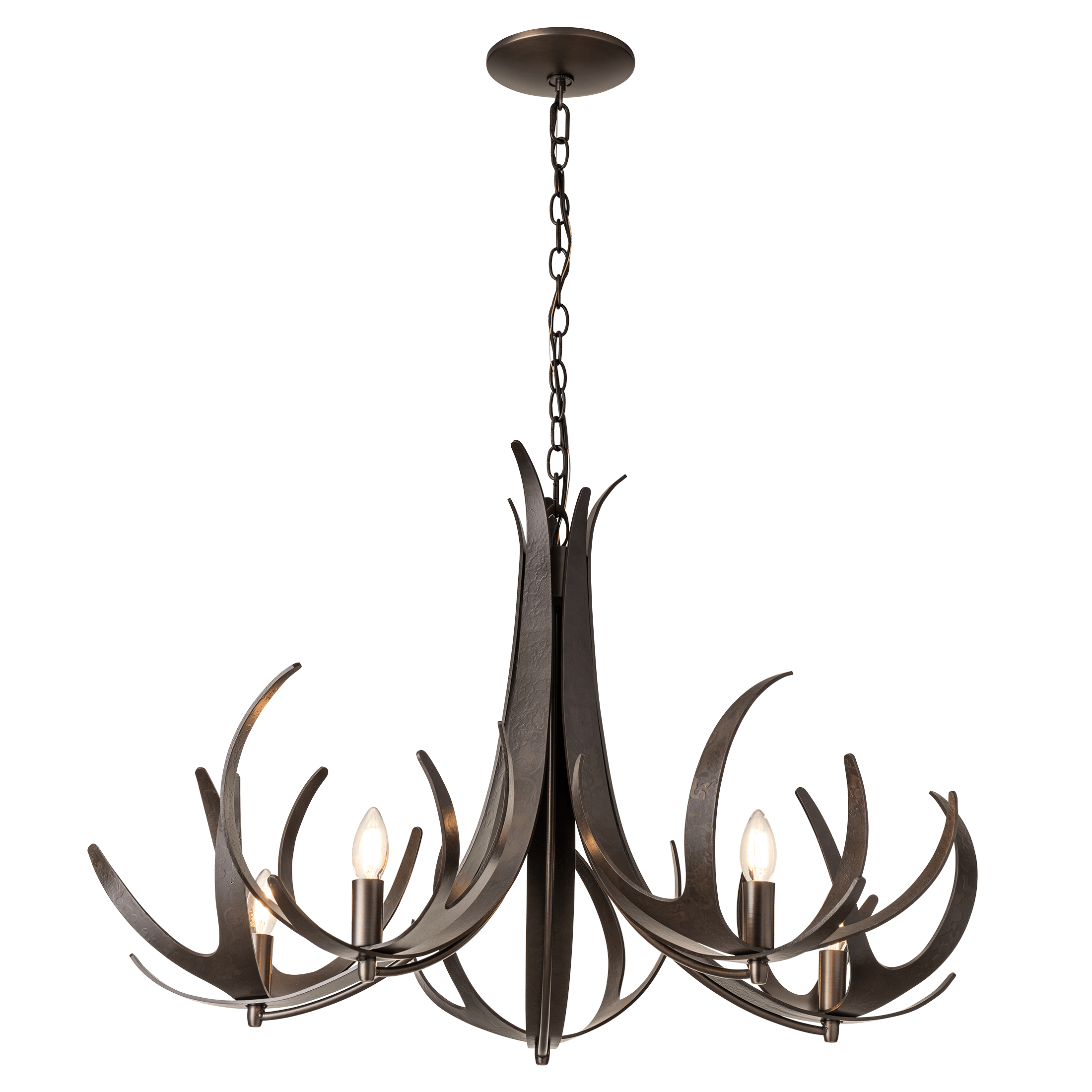 Caribou 5-Light Chandelier | by Hubbardton Forge | 101325
