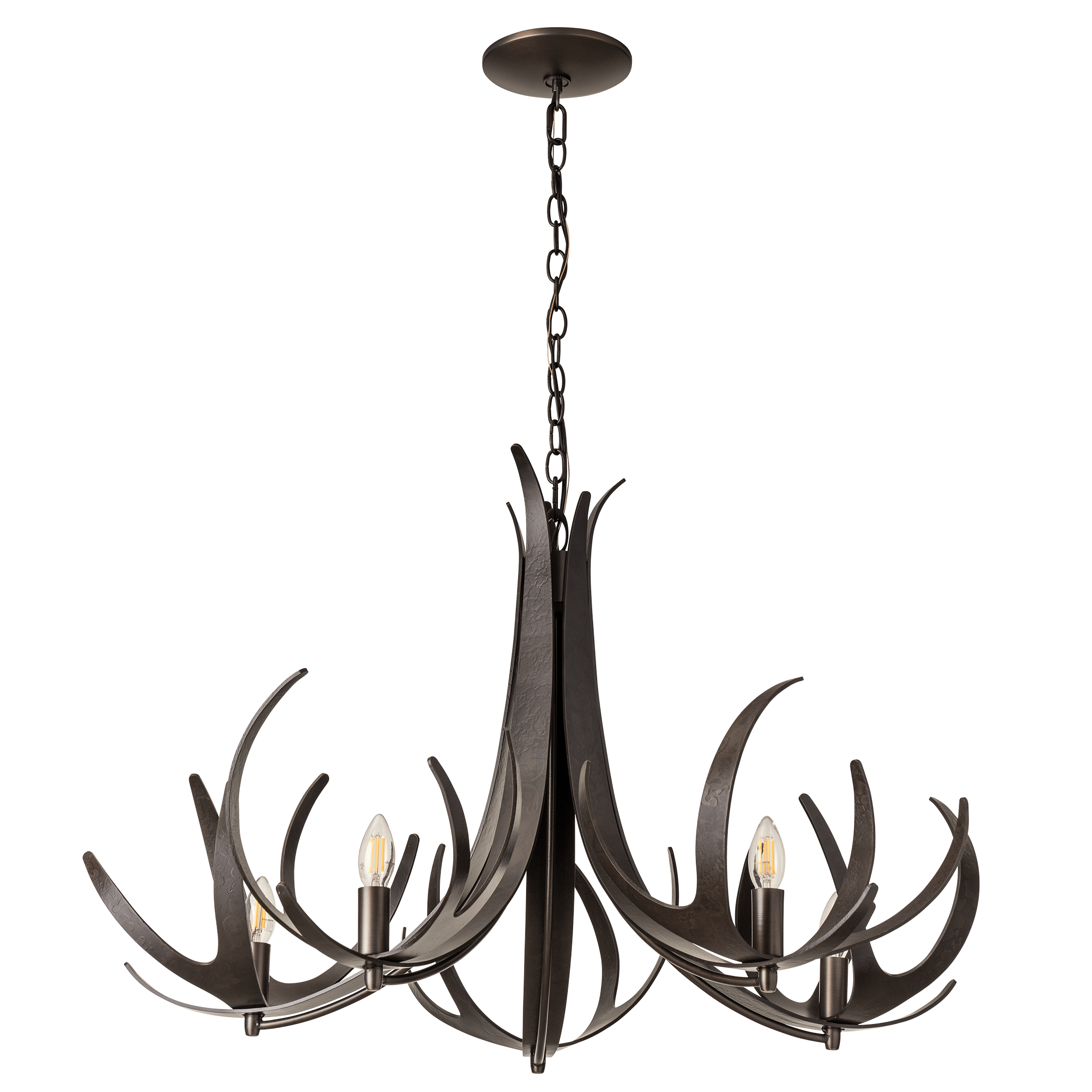 Caribou 5-Light Chandelier | by Hubbardton Forge | 101325