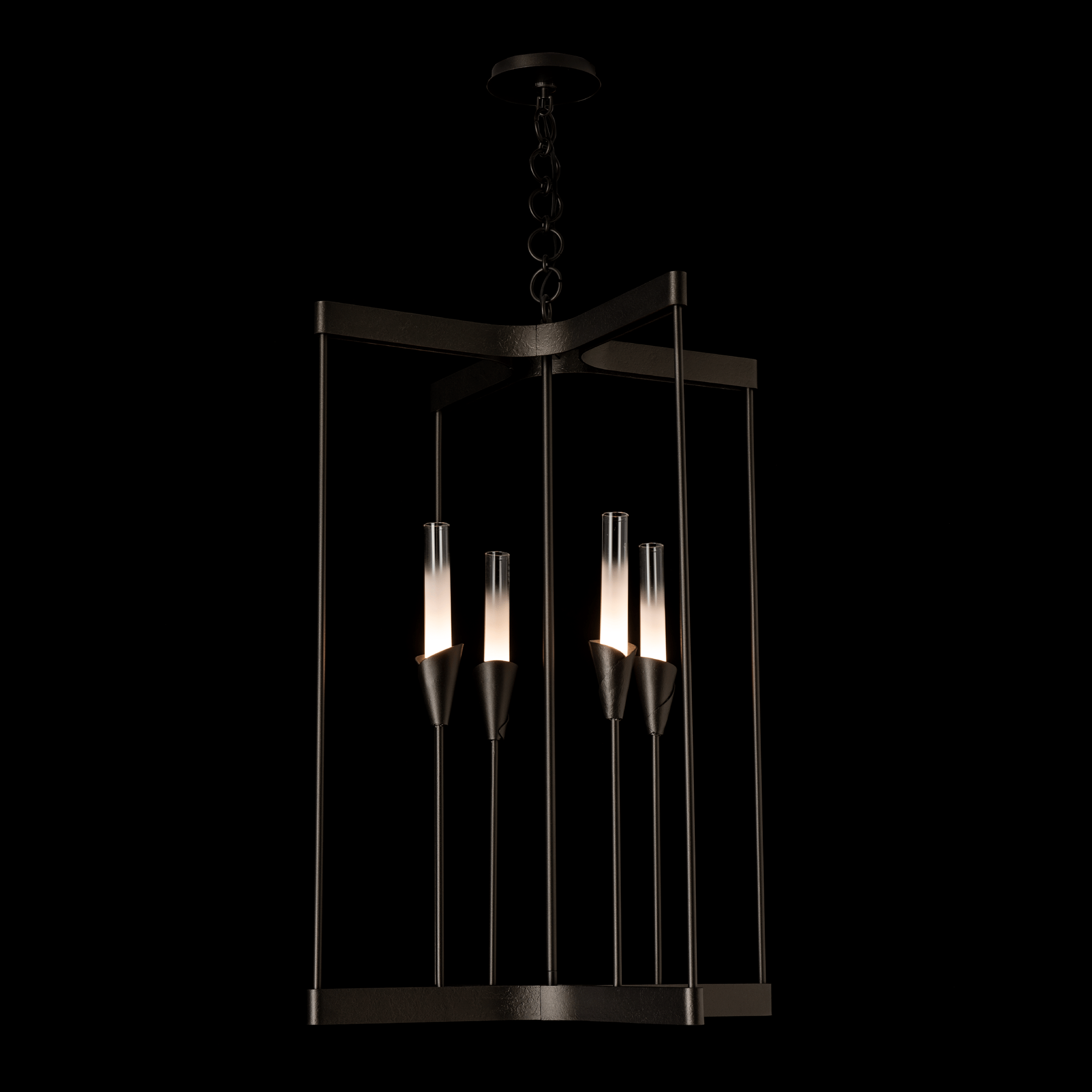 Lilium 4-Light Chandelier | by Hubbardton Forge | 101700