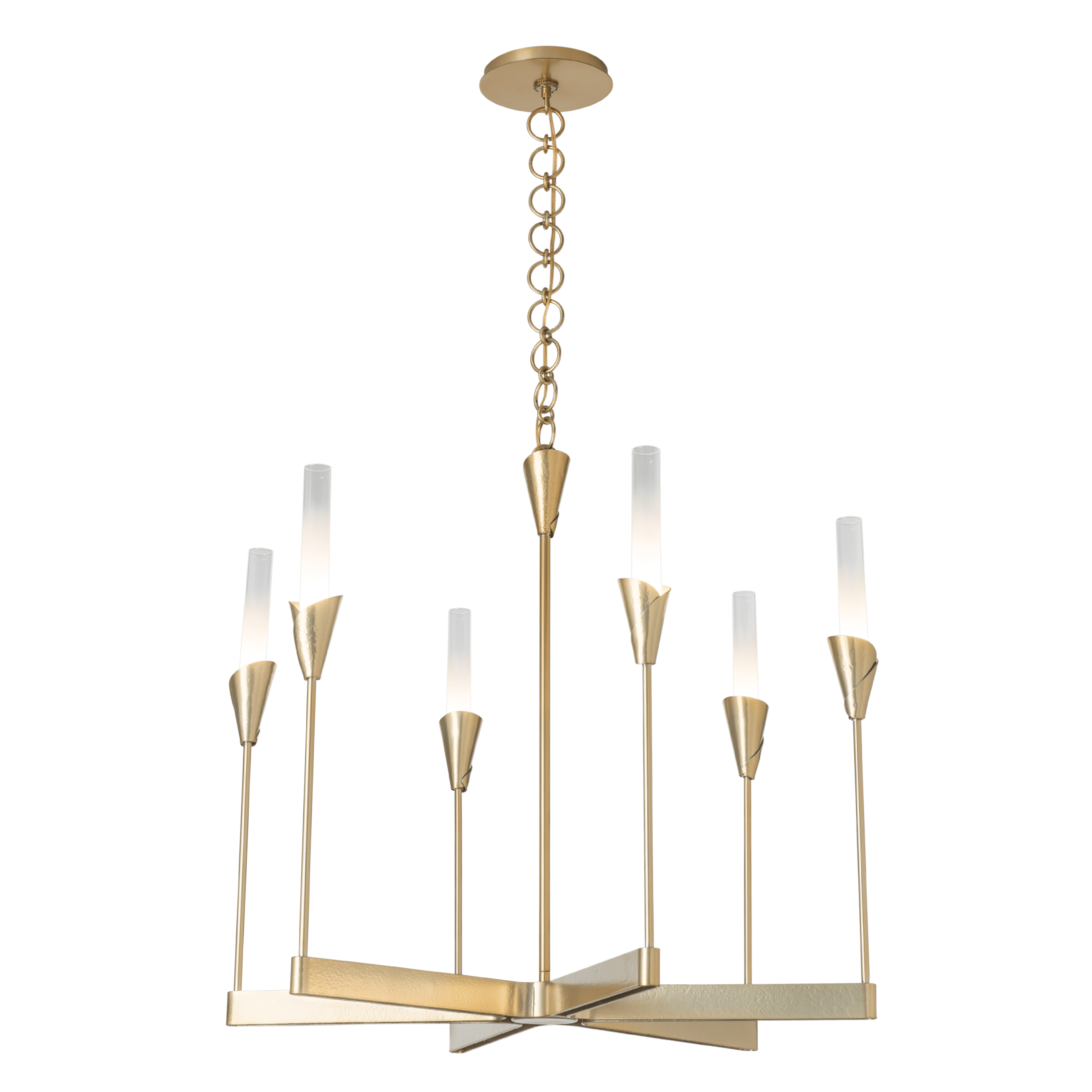 Lilium 6-Light Chandelier | by Hubbardton Forge | 101702