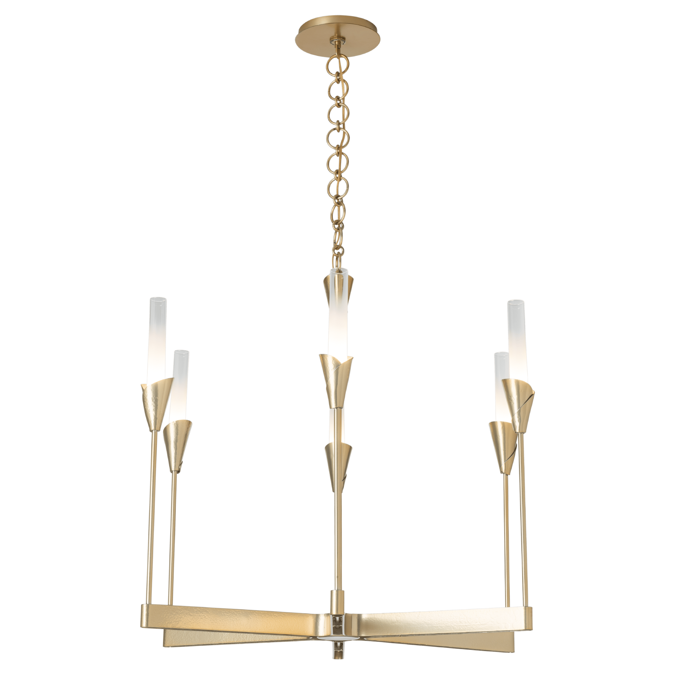 Lilium 6-Light Chandelier | by Hubbardton Forge | 101702