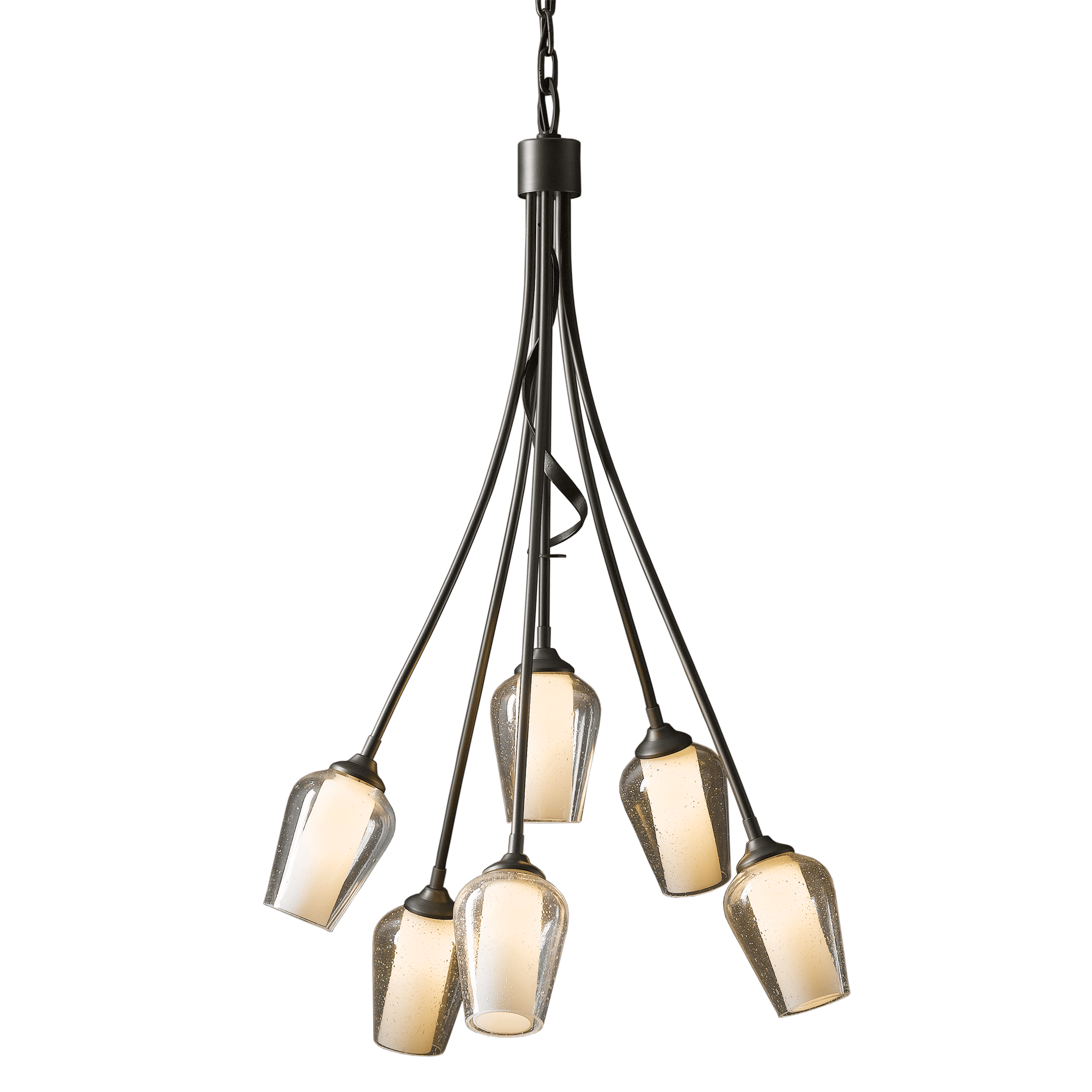 Flora 6 Arm Chandelier by Hubbardton Forge 103043