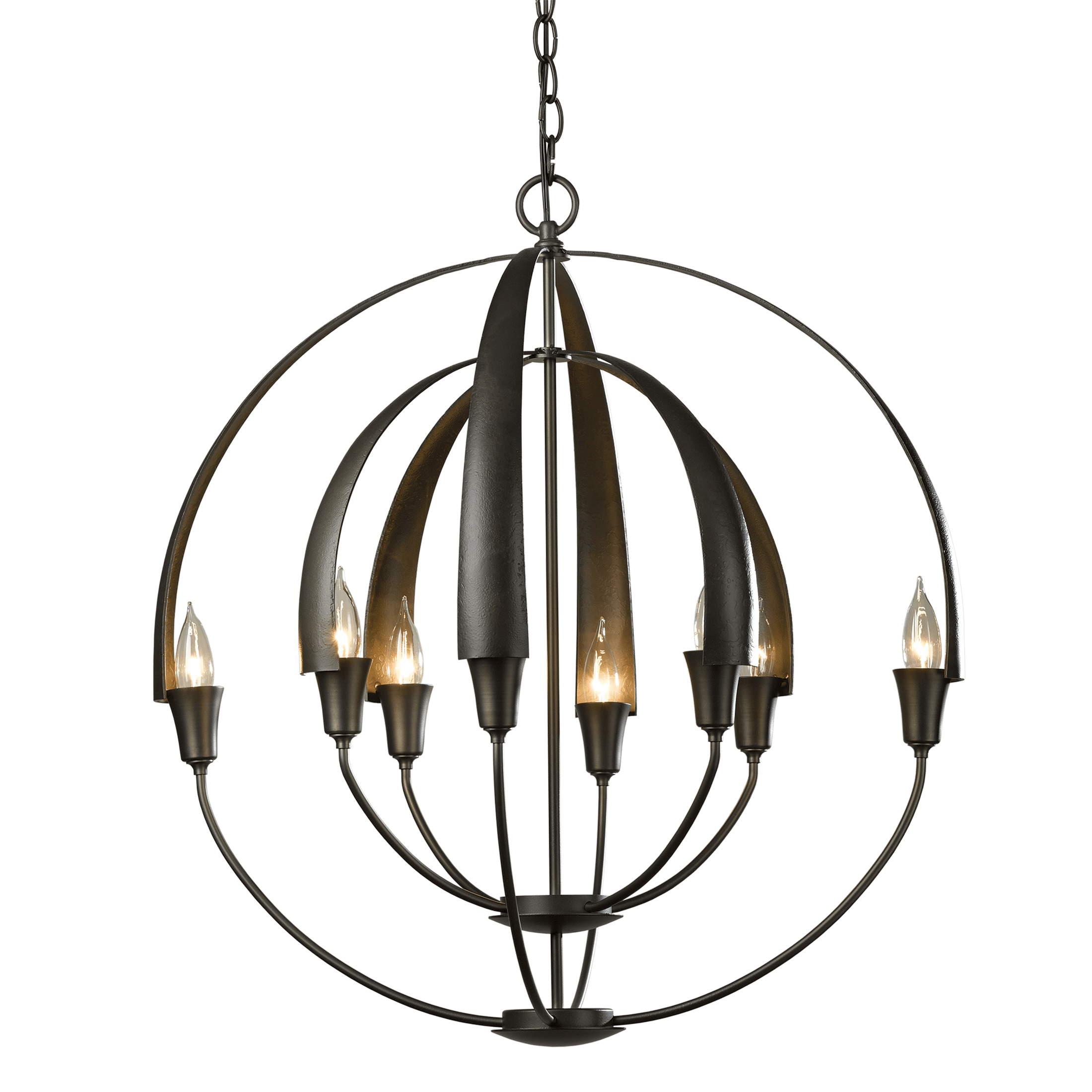 Double Cirque Chandelier | by Hubbardton Forge | 104205