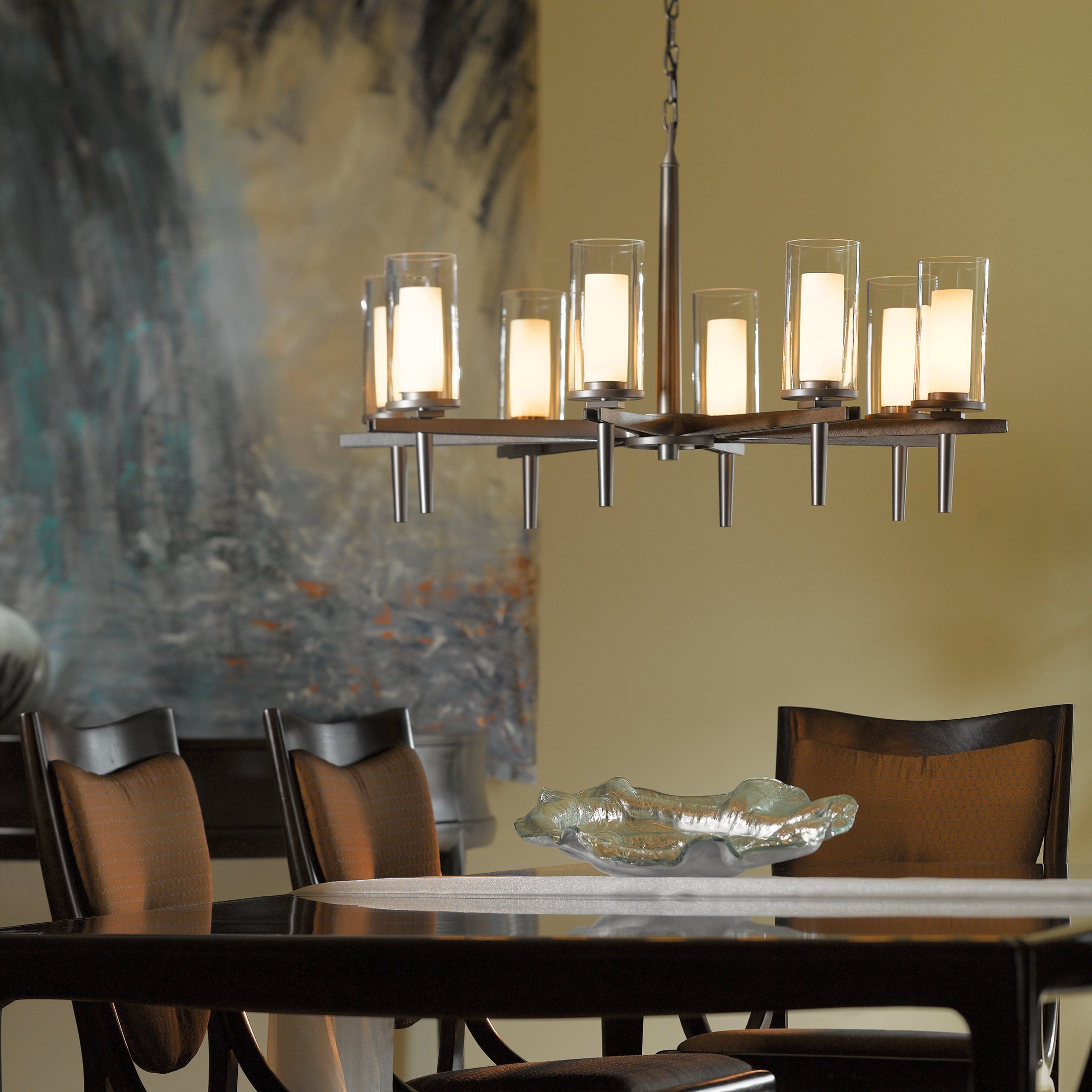 Constellation 8 Arm Chandelier by Hubbardton Forge 104305