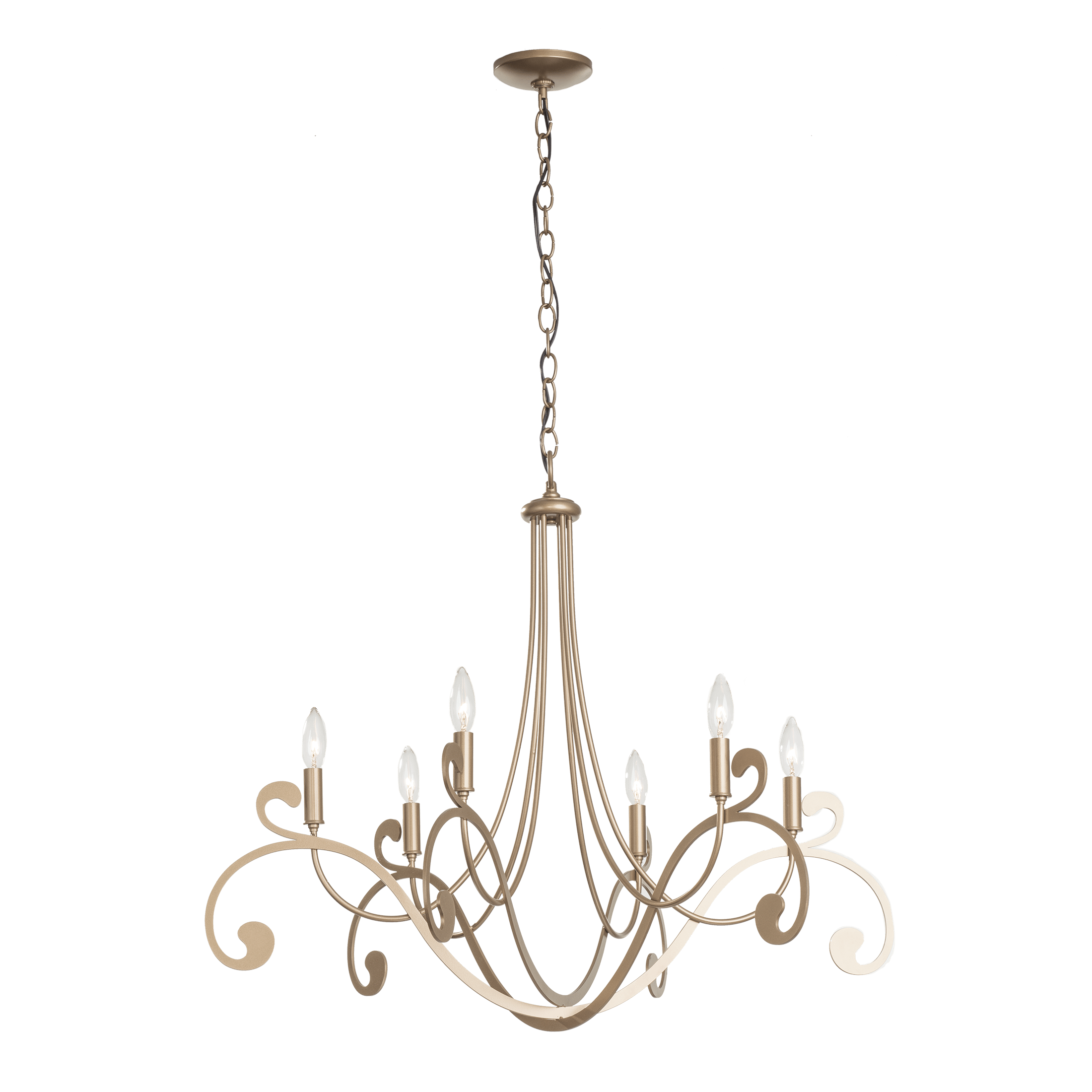 Bella 6 Arm Chandelier by Hubbardton Forge 105055