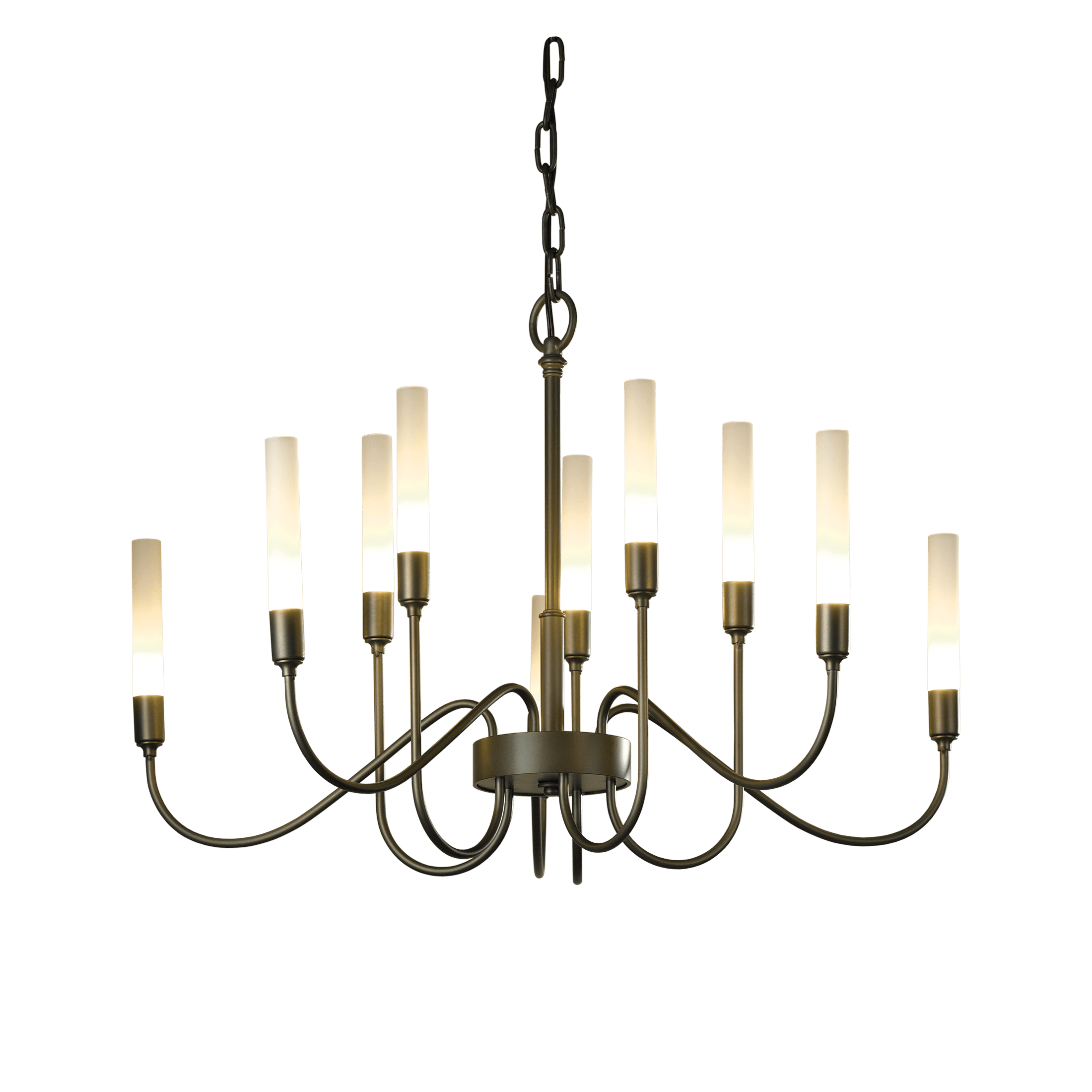 Lisse 10 Arm Chandelier | by Hubbardton Forge | 106030