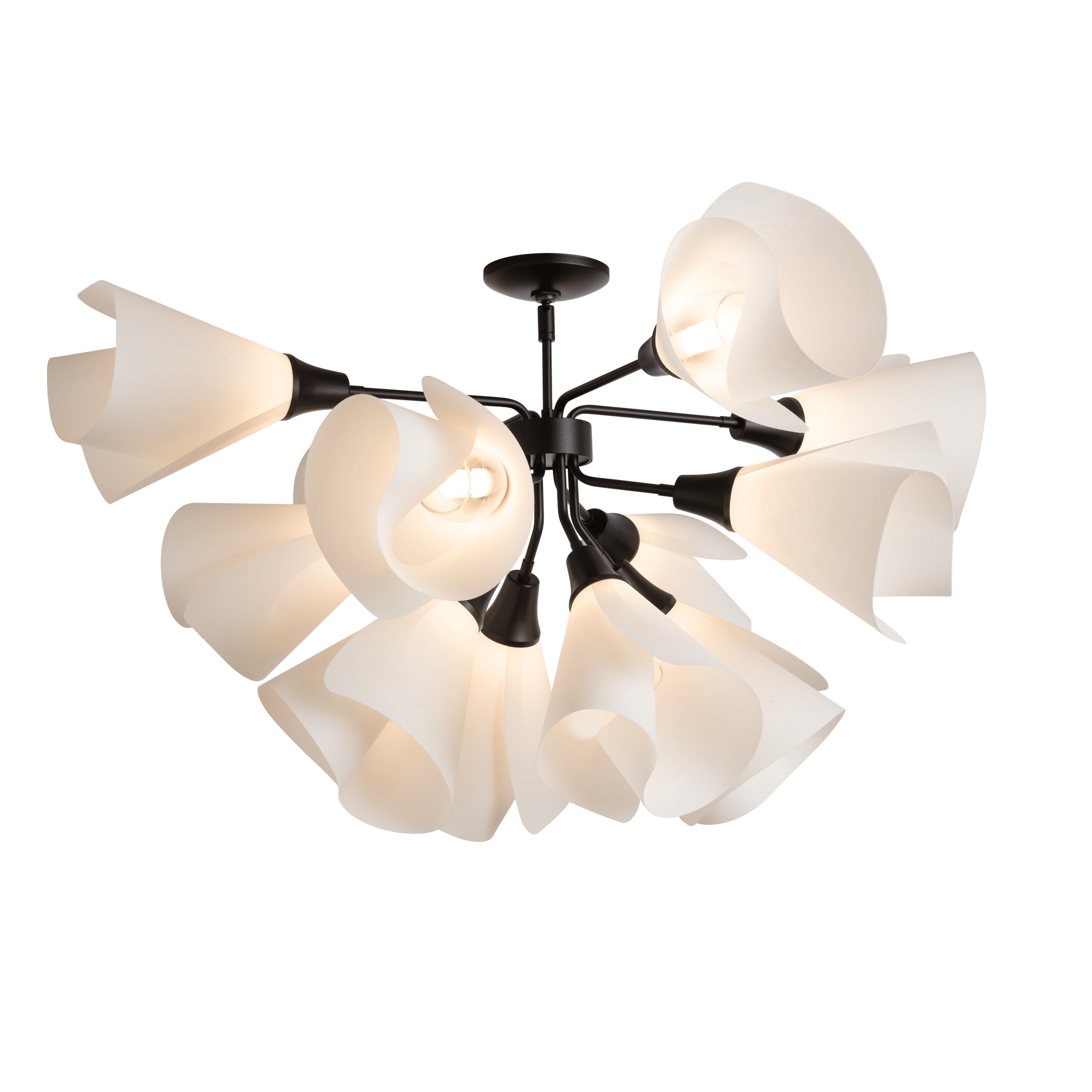 Mobius 12-Light Semi-Flush | by Hubbardton Forge | 124362
