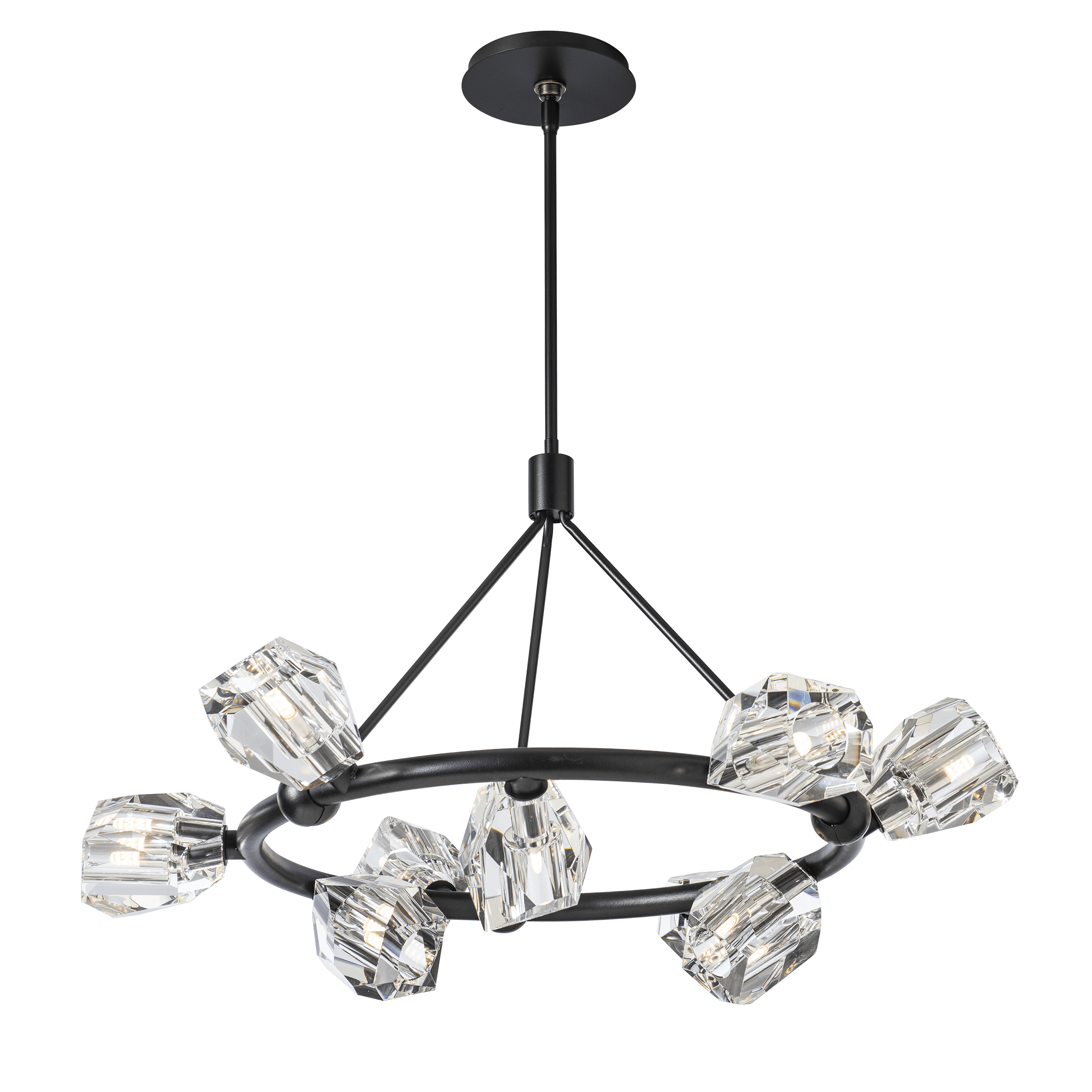ライト・ランタン octagram base plate Gatsby 9-Light Ring Pendant | by Hubbardton Forge | 131067
