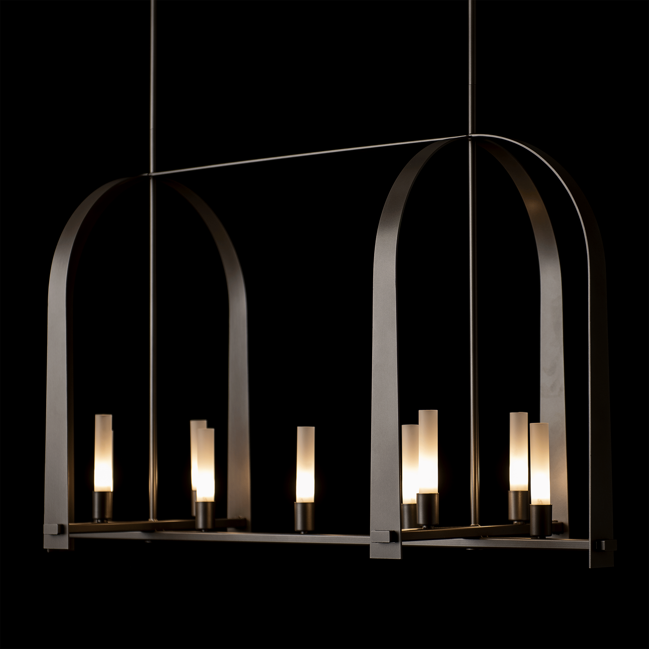 Triomphe 9-Light Linear Pendant | by Hubbardton Forge | 131075