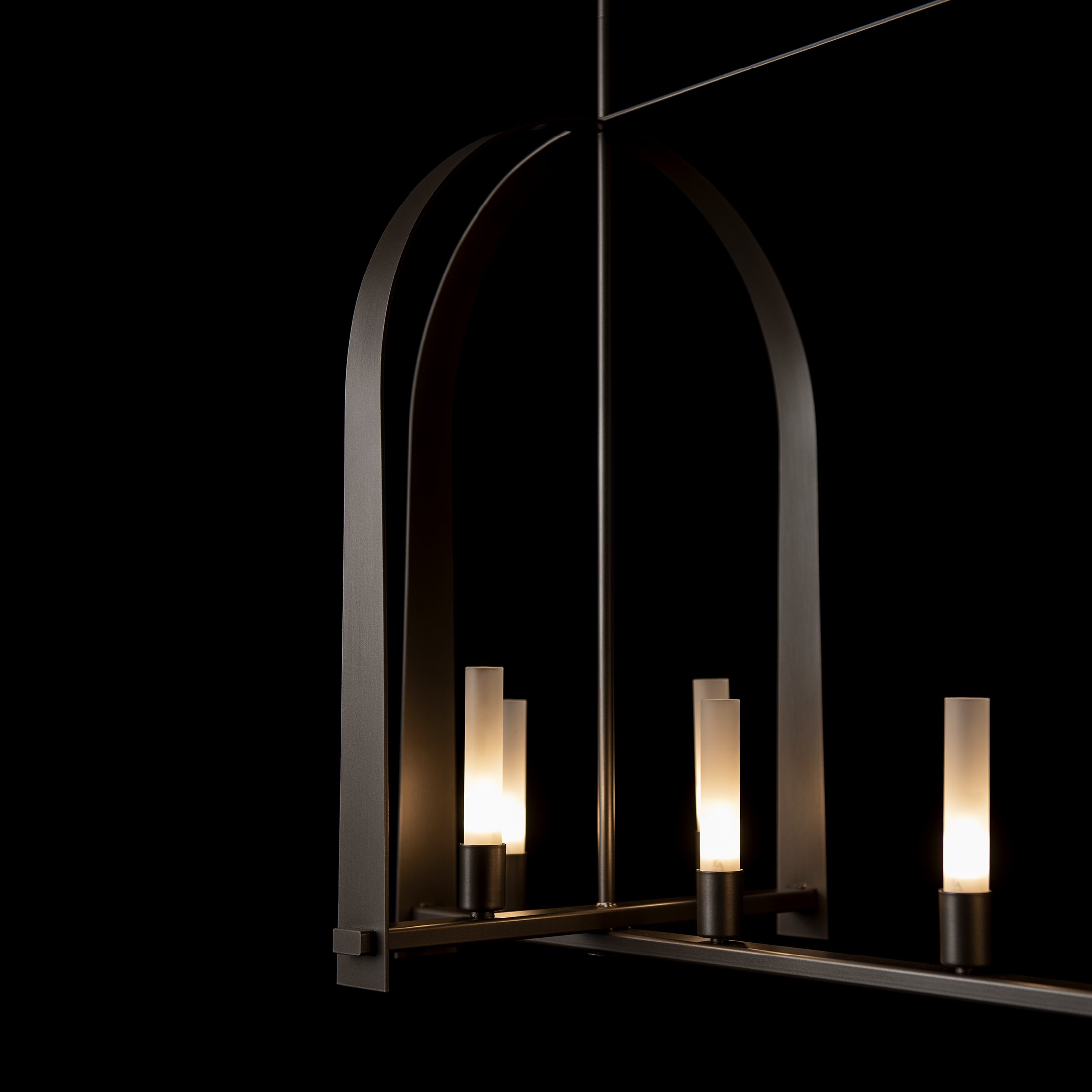 Triomphe 9-Light Linear Pendant | by Hubbardton Forge | 131075