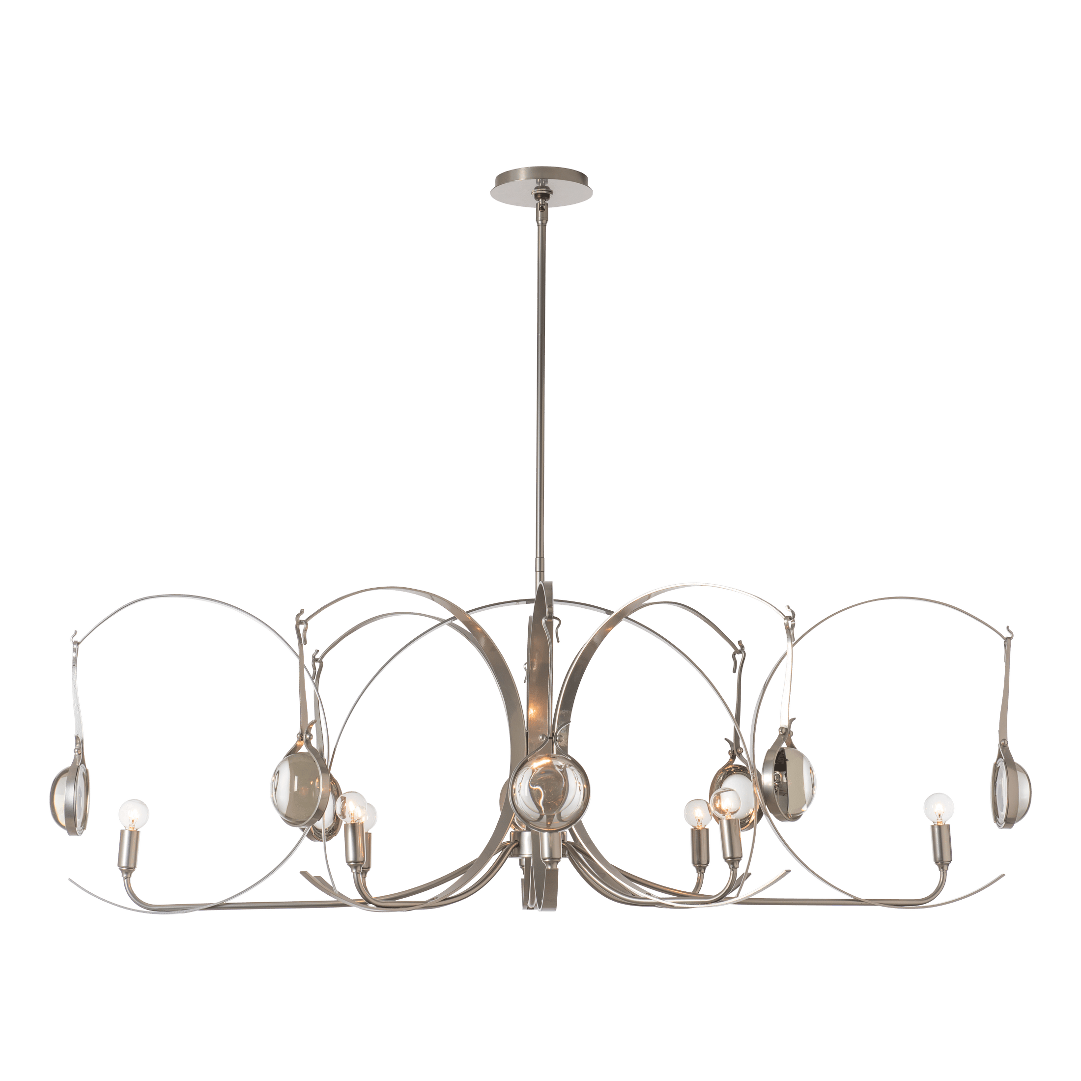 Optic 8-Light Oval Pendant | by Hubbardton Forge | 131085 Optic 8-Light Oval Pendant | by Hubbardton Forge | 131085