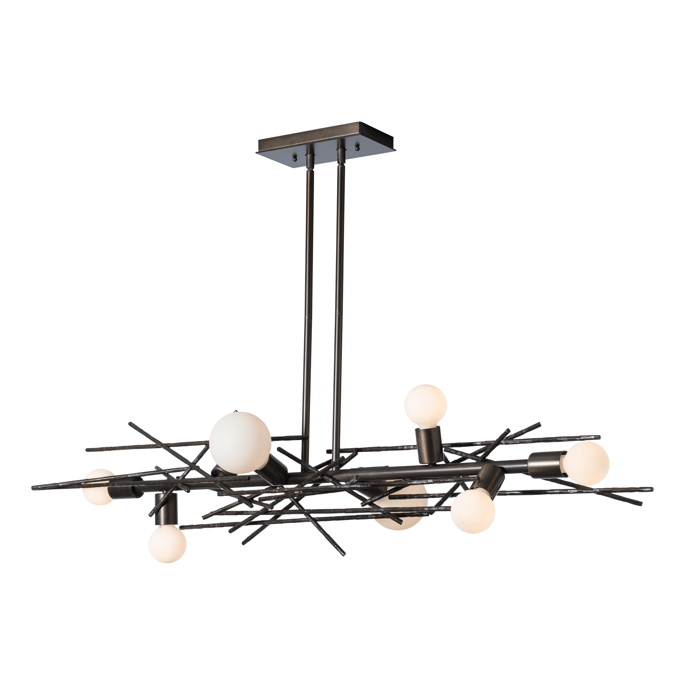 Brindille 8-Light Linear Pendant | by Hubbardton Forge | 131087