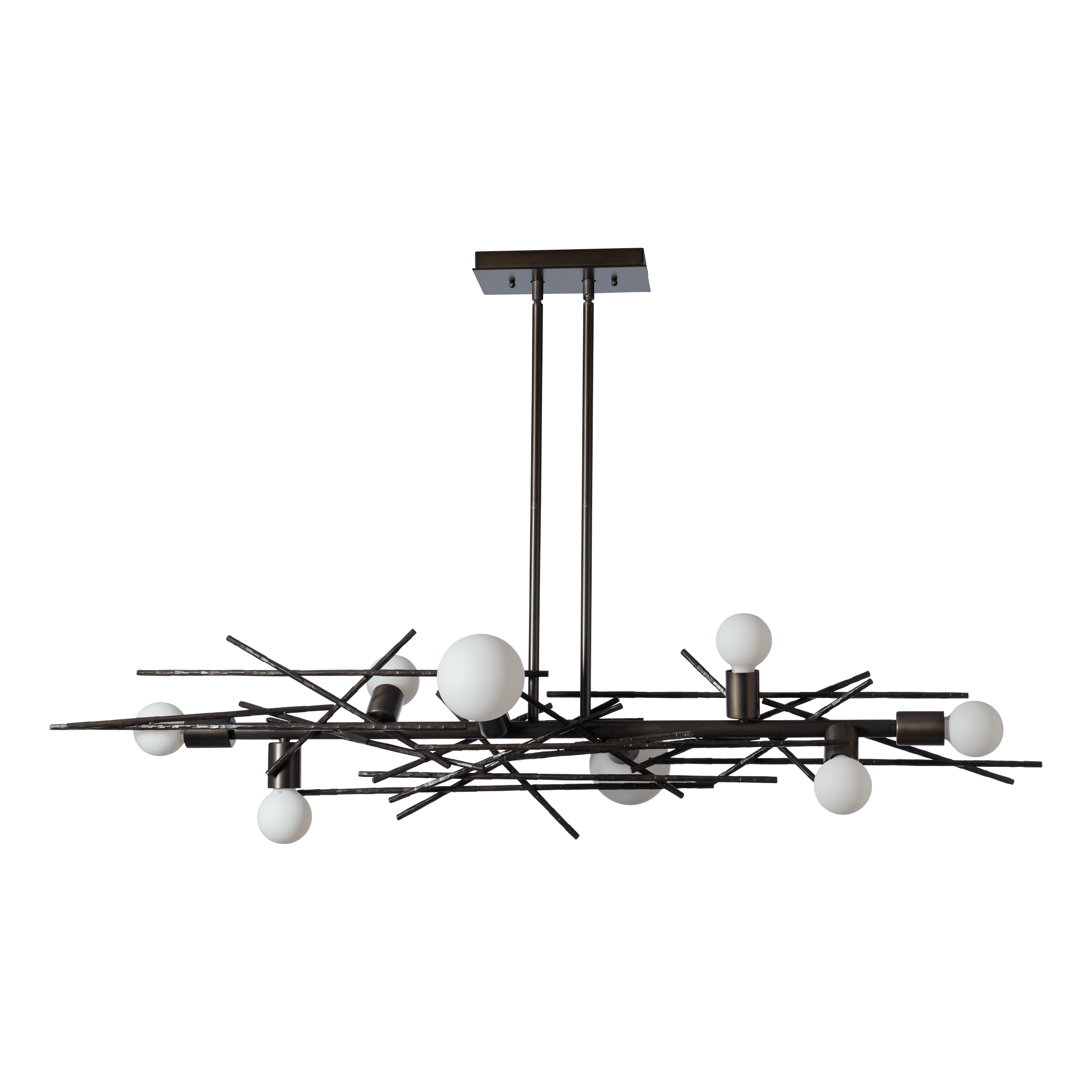 Brindille 8-Light Linear Pendant | by Hubbardton Forge | 131087