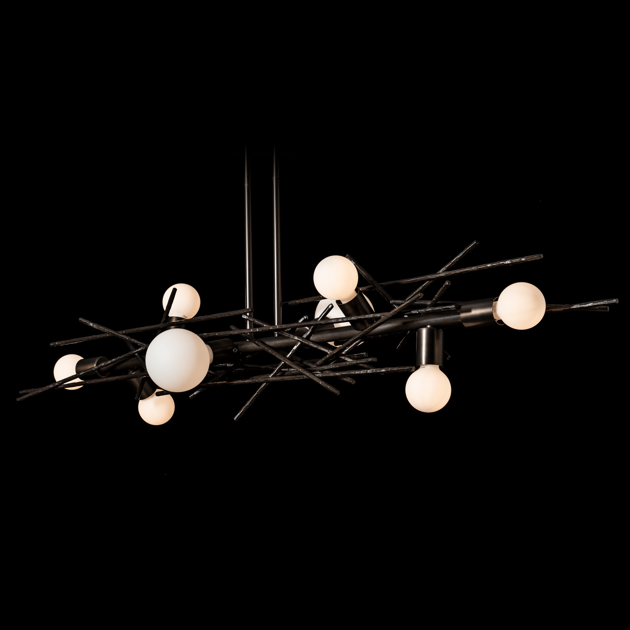 Brindille 8-Light Linear Pendant | by Hubbardton Forge | 131087