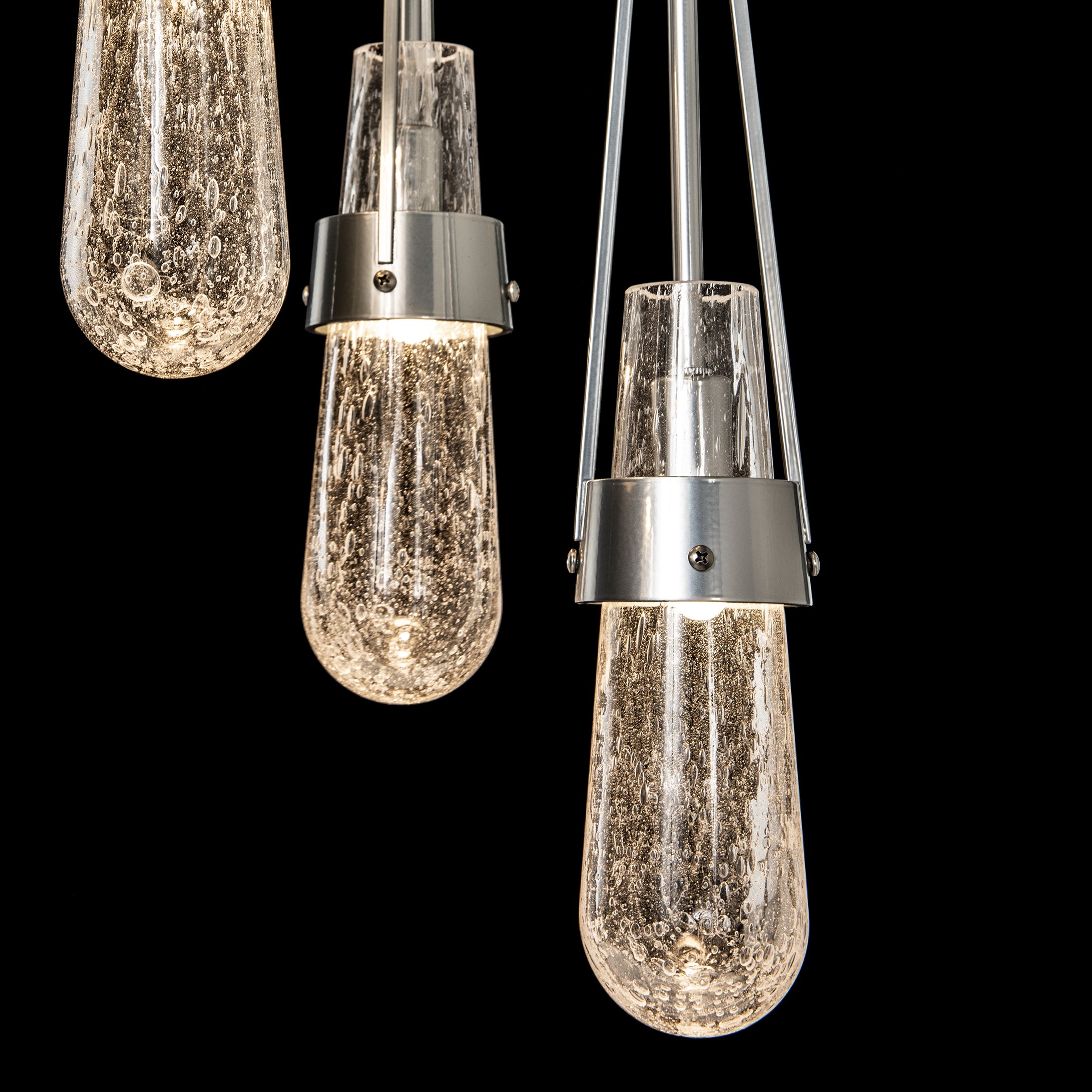 Link 9 Light Blown Glass Pendant by Hubbardton Forge 131100