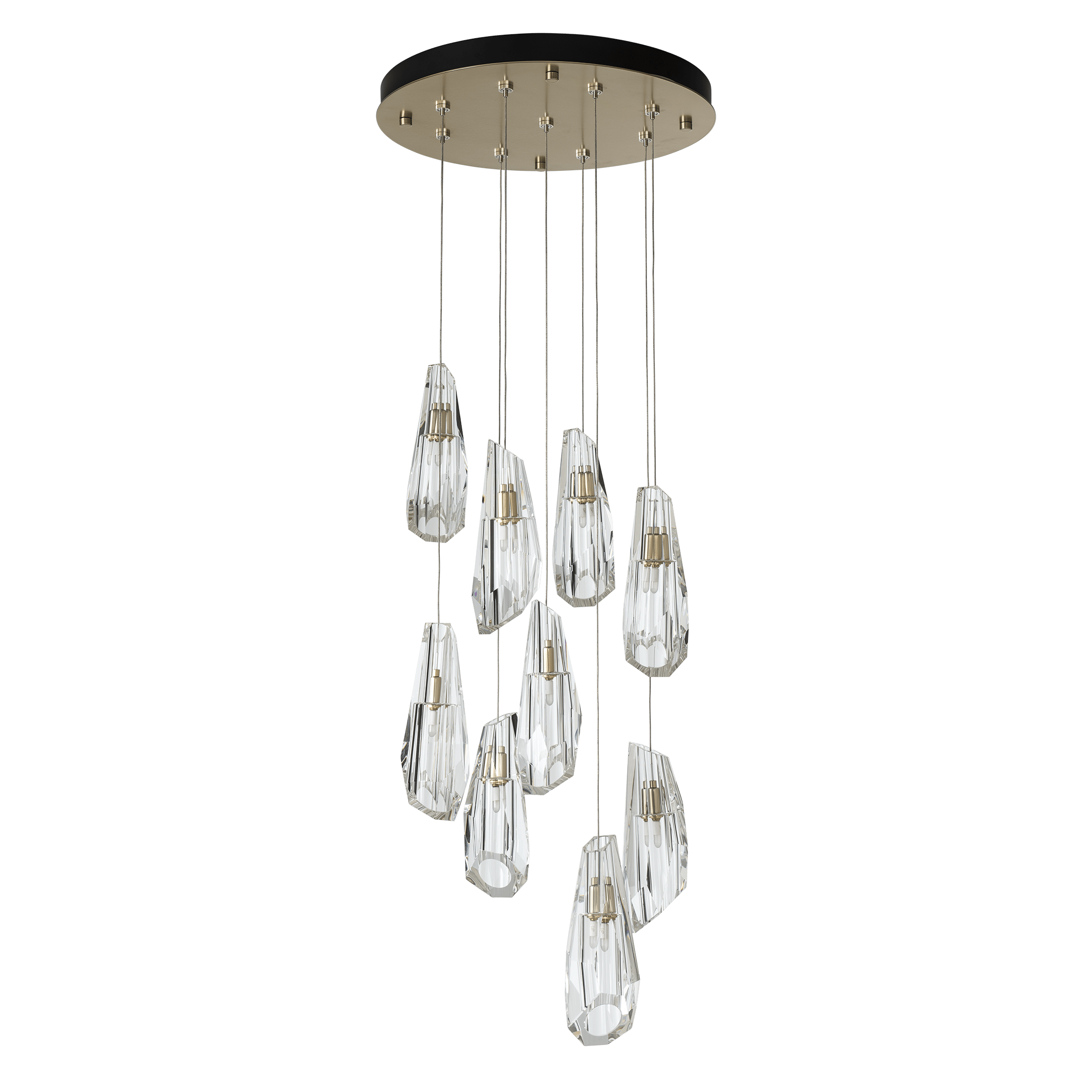 Luma 9-Light Crystal Pendant | by Hubbardton Forge | 131101