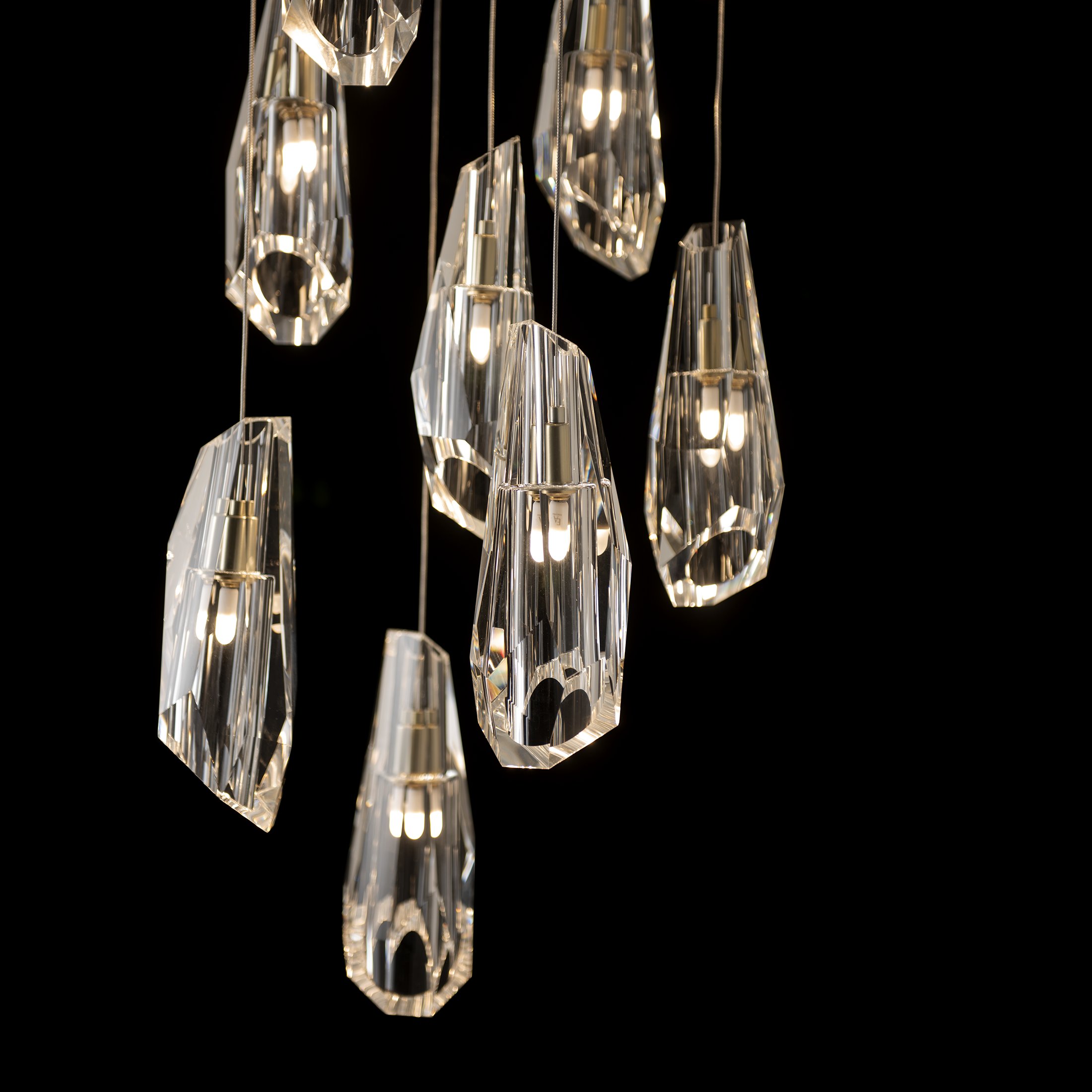 Crystal discount pendant lighting