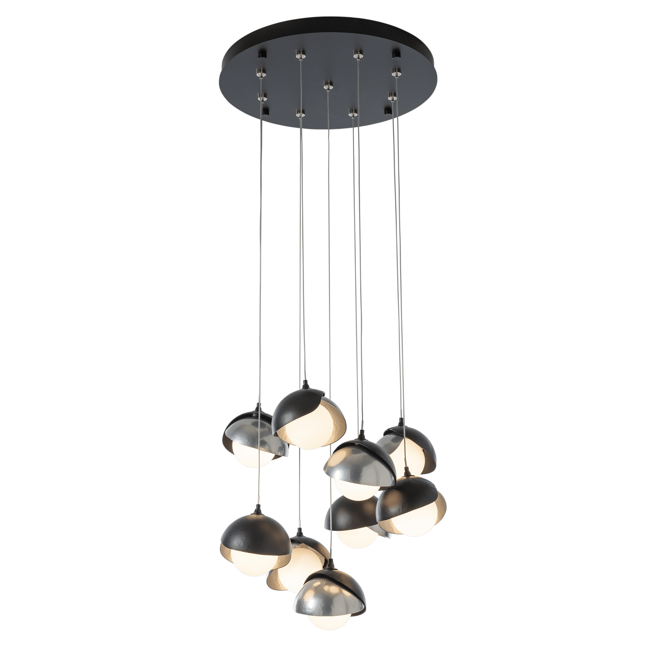Brooklyn 9-Light Double Shade Pendant | by Hubbardton Forge | 131105