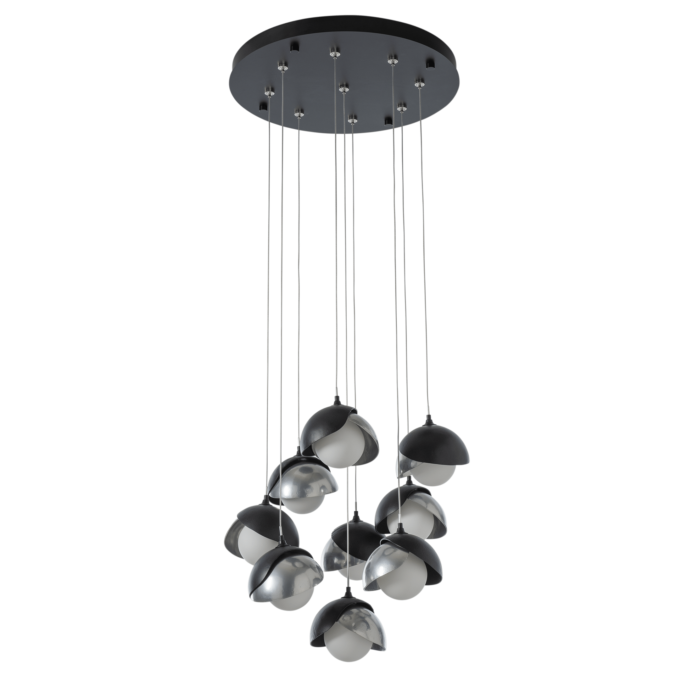 Brooklyn 9-Light Double Shade Pendant | by Hubbardton Forge | 131105