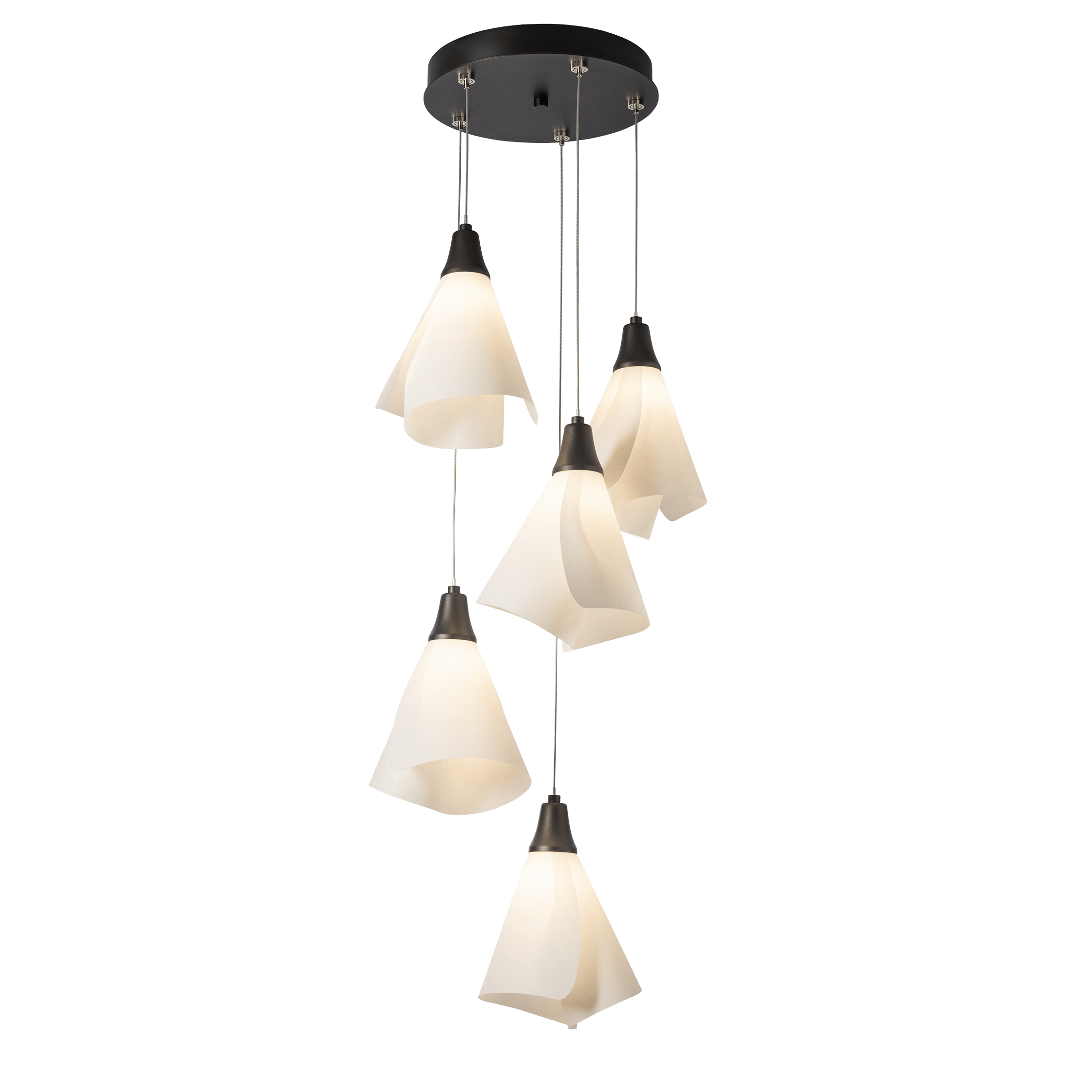 「mobius」by semplice Mobius 5-Light Pendant | by Hubbardton Forge | 131122