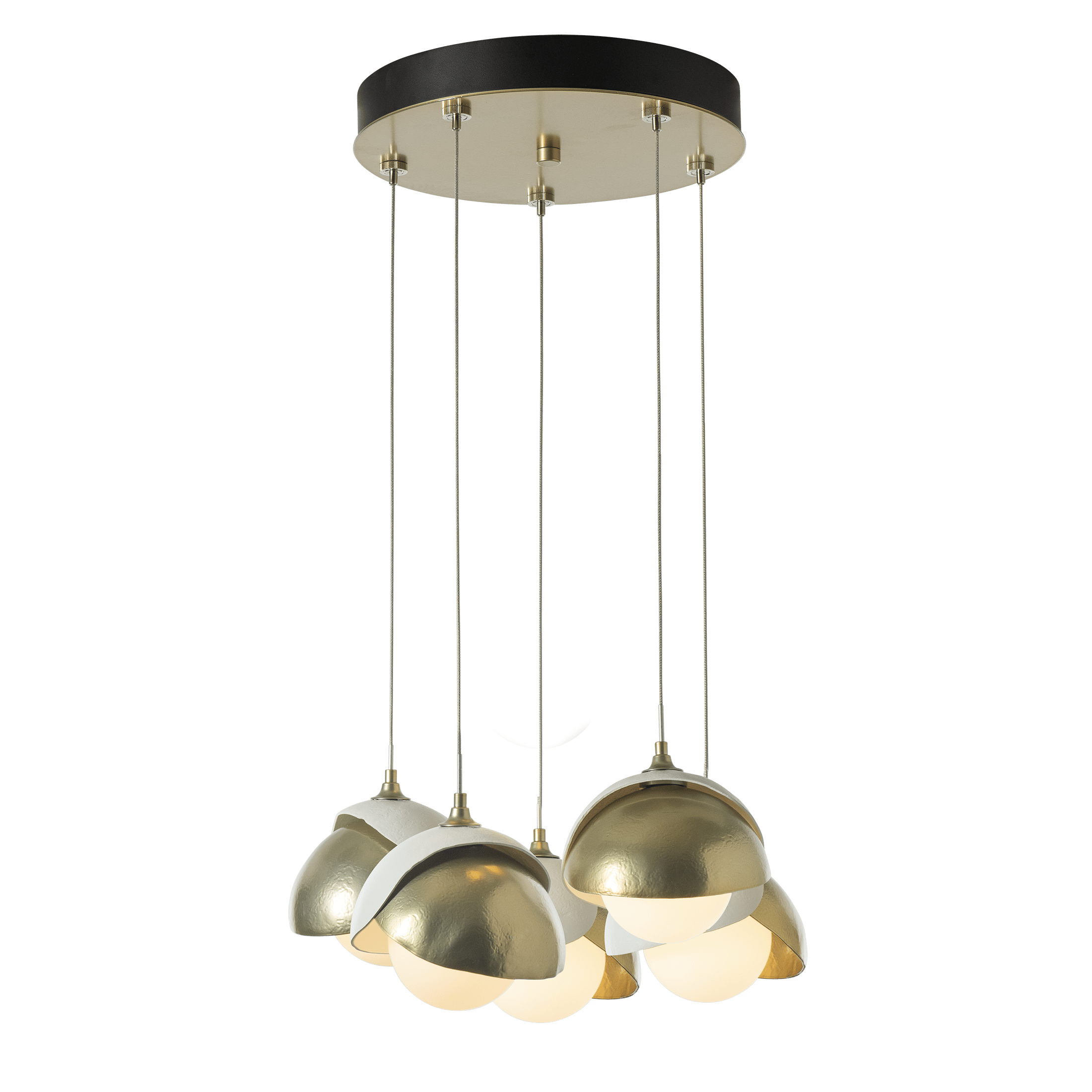 Brooklyn 5-Light Double Shade Pendant | by Hubbardton Forge | 131125