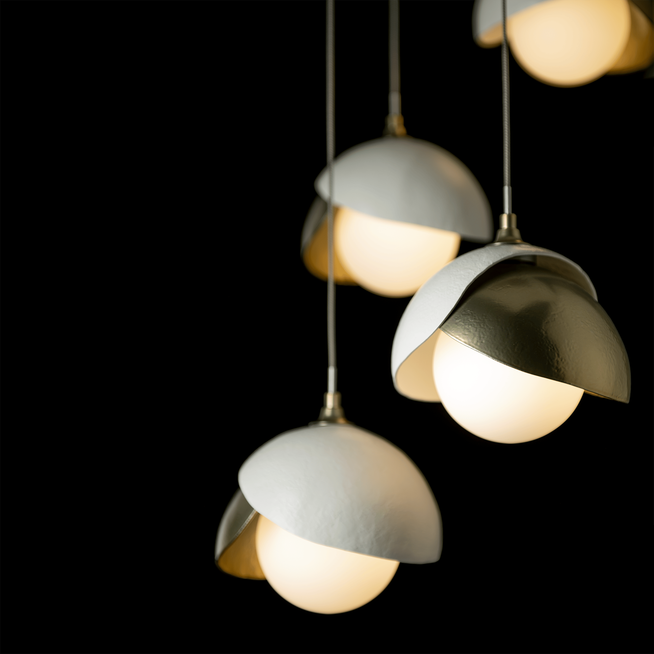 Brooklyn 5 Light Double Shade Pendant by Hubbardton Forge 131125