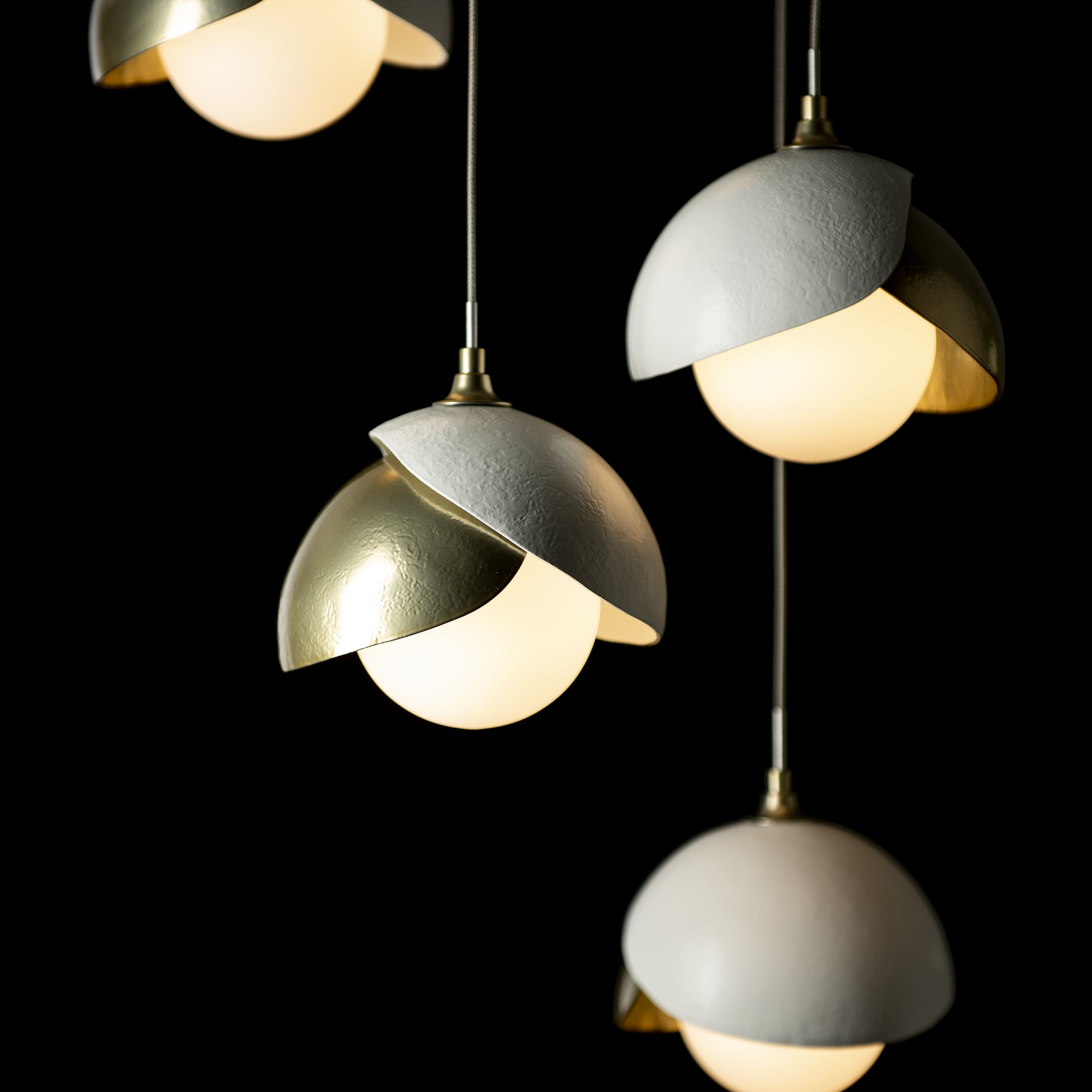 Brooklyn 5 Light Double Shade Pendant by Hubbardton Forge 131125