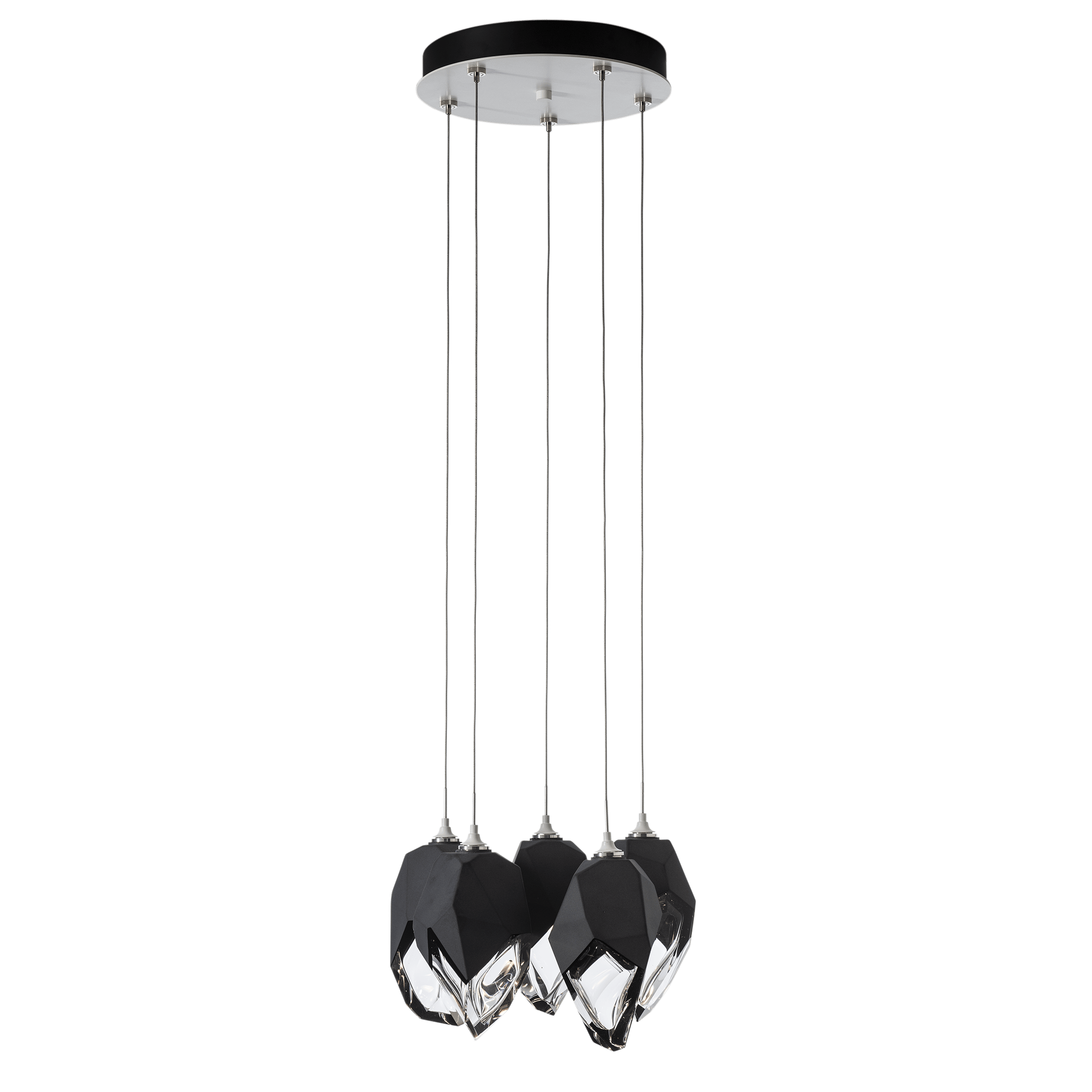 LiLichan⚐︎38 Chrysalis 5-Light Large Crystal Pendant | by Hubbardton