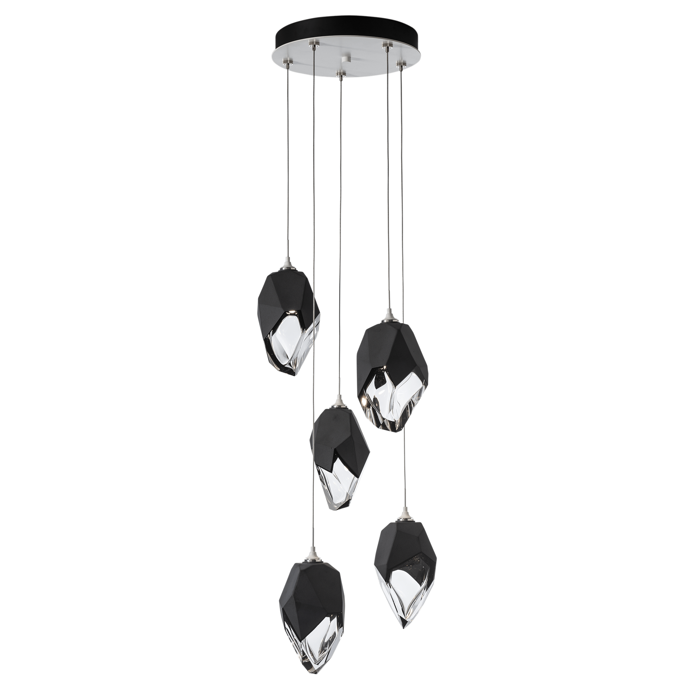 Chrysalis 5-Light Large Crystal Pendant | by Hubbardton