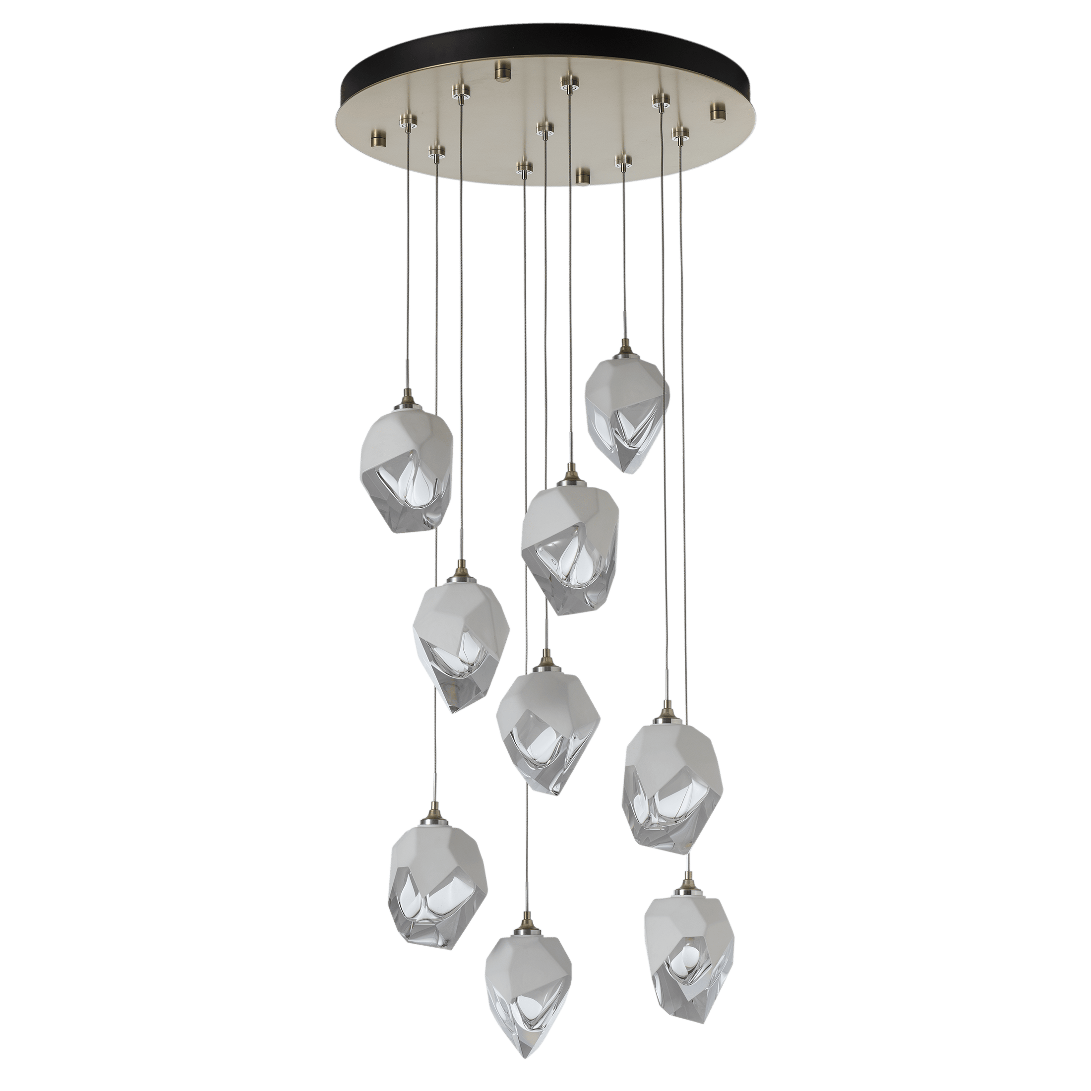 Chrysalis 9 Light Small Crystal Pendant by Hubbardton Forge 131140