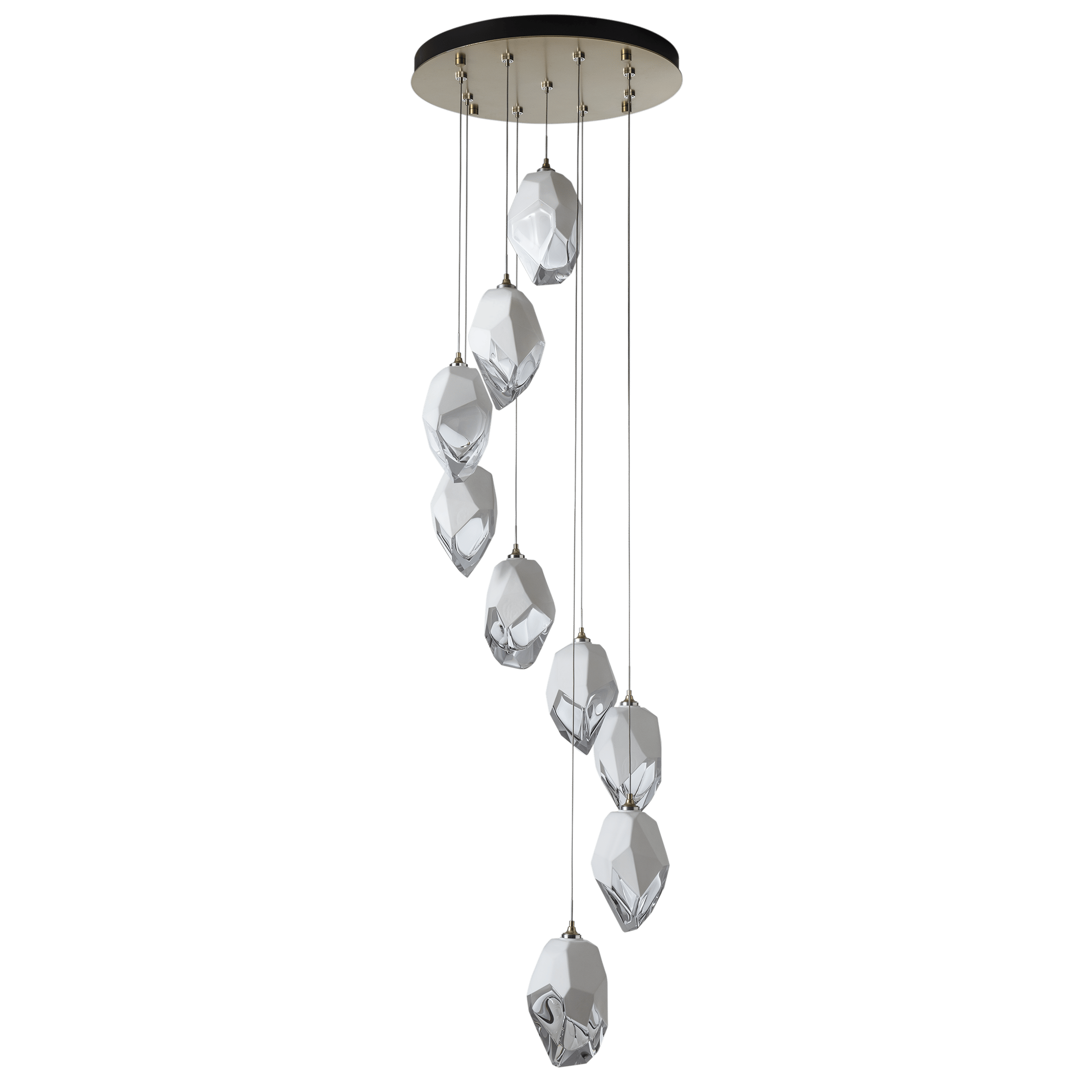 HOYA CRYSTAL　ライト10W Chrysalis 10-Light Large Crystal Pendant | by Hubbardton Forge