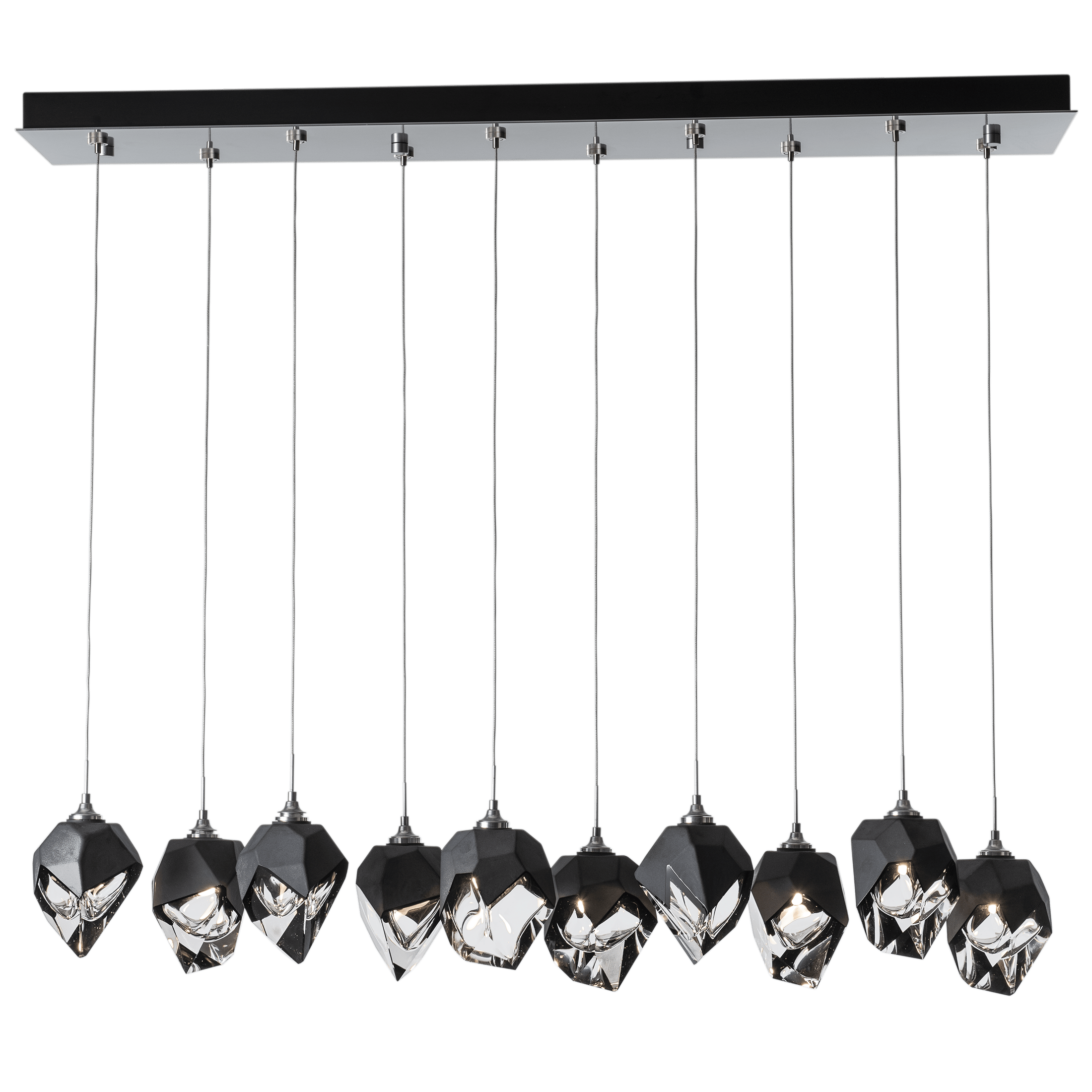 Chrysalis 10-Light Small Crystal Pendant | by Hubbardton Forge