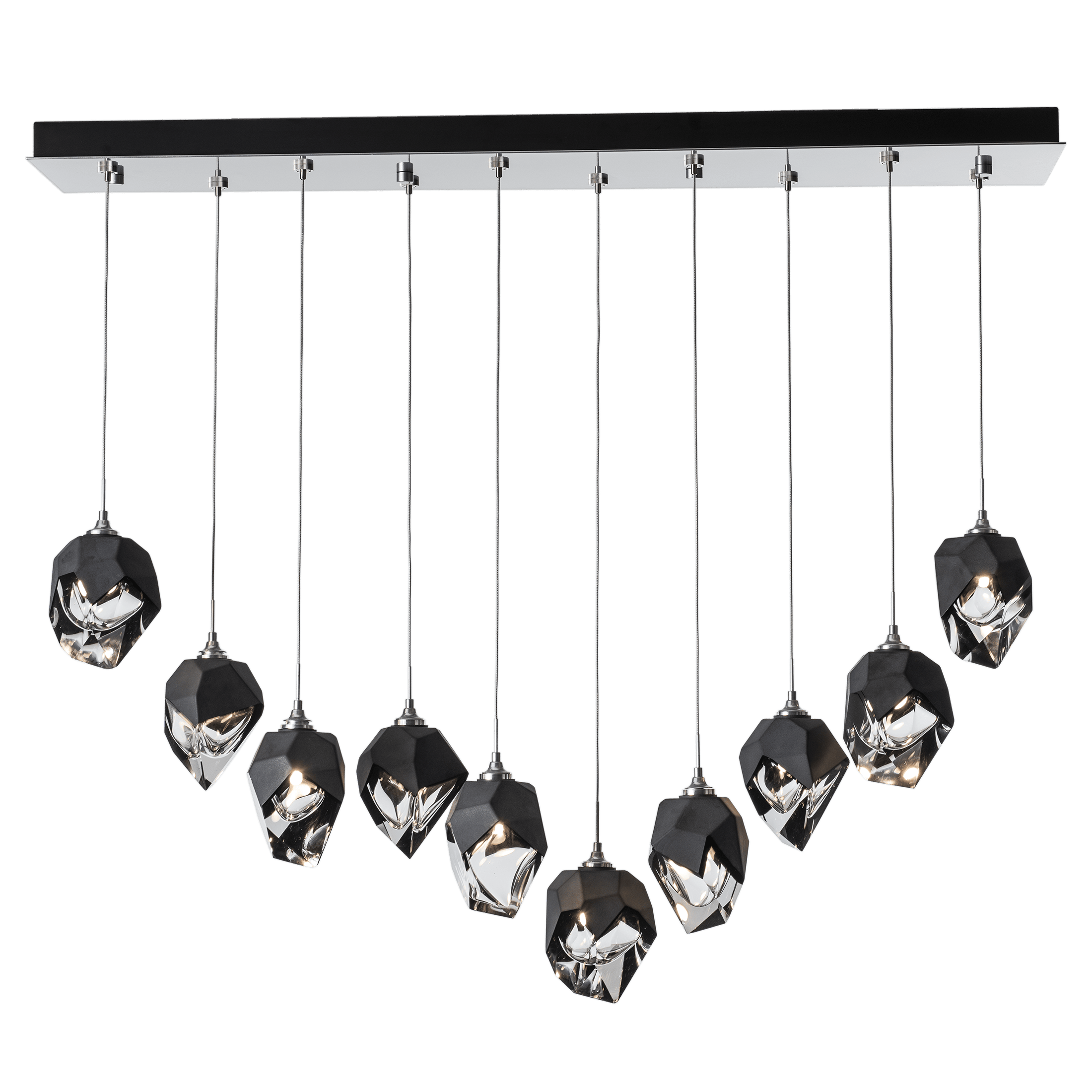 Chrysalis 10-Light Small Crystal Pendant | by Hubbardton Forge