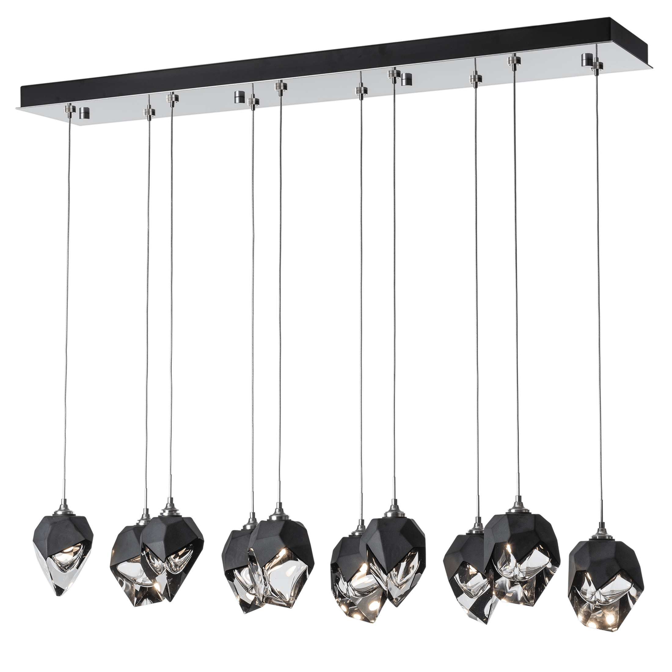 Chrysalis 10-Light Small Crystal Pendant | by Hubbardton Forge