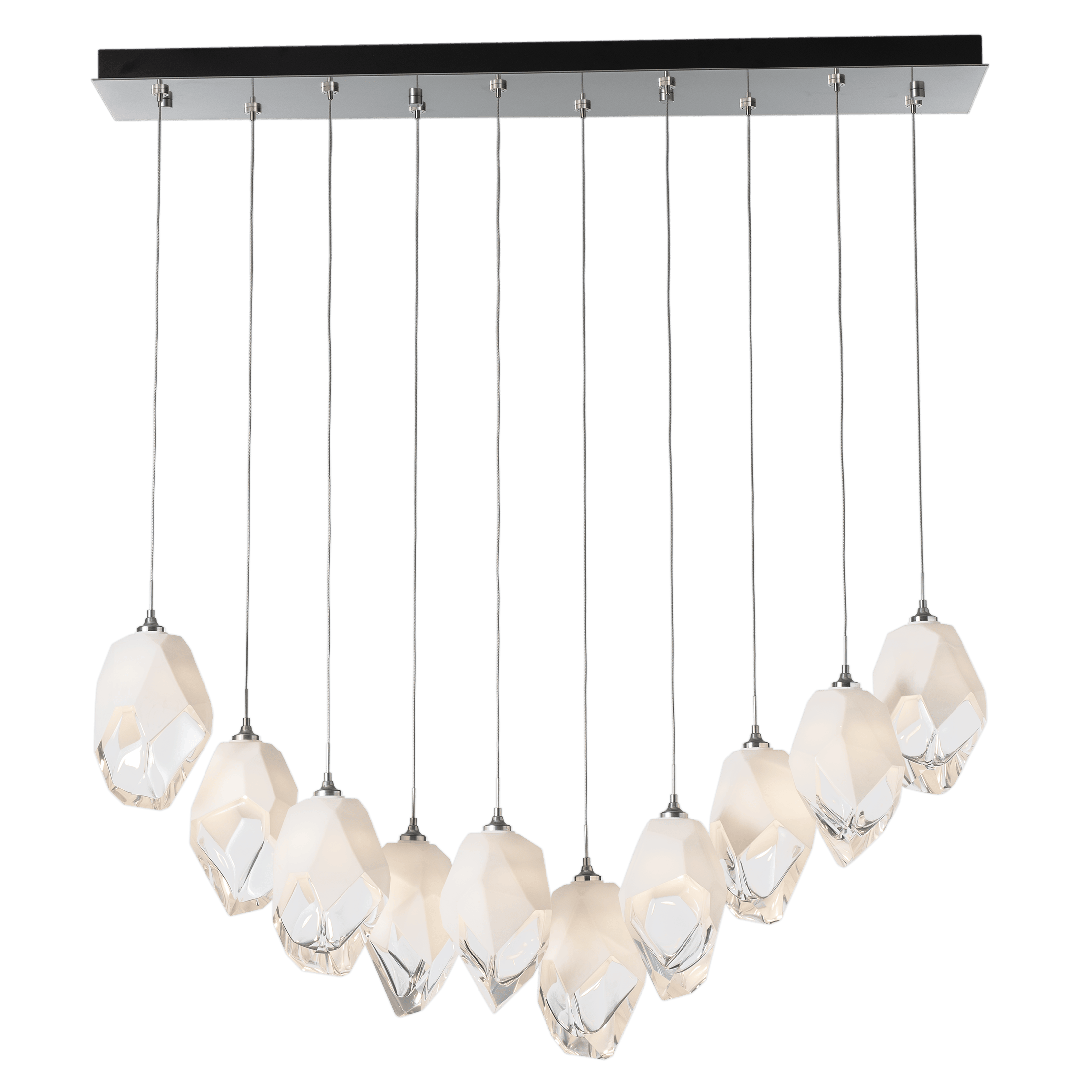 Chrysalis 10-Light Large Crystal Pendant | by Hubbardton Forge