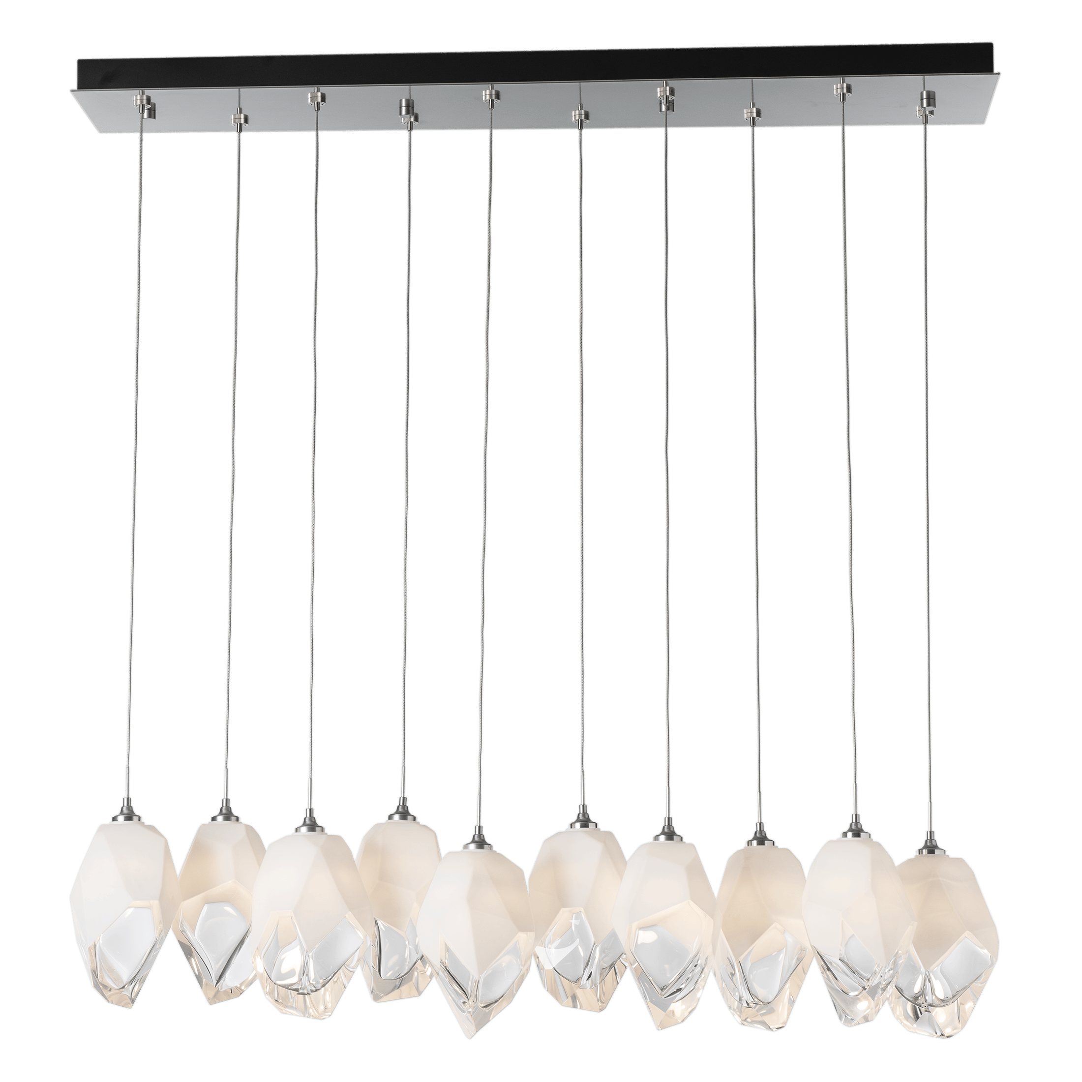 Chrysalis 10-Light Large Crystal Pendant | by Hubbardton Forge