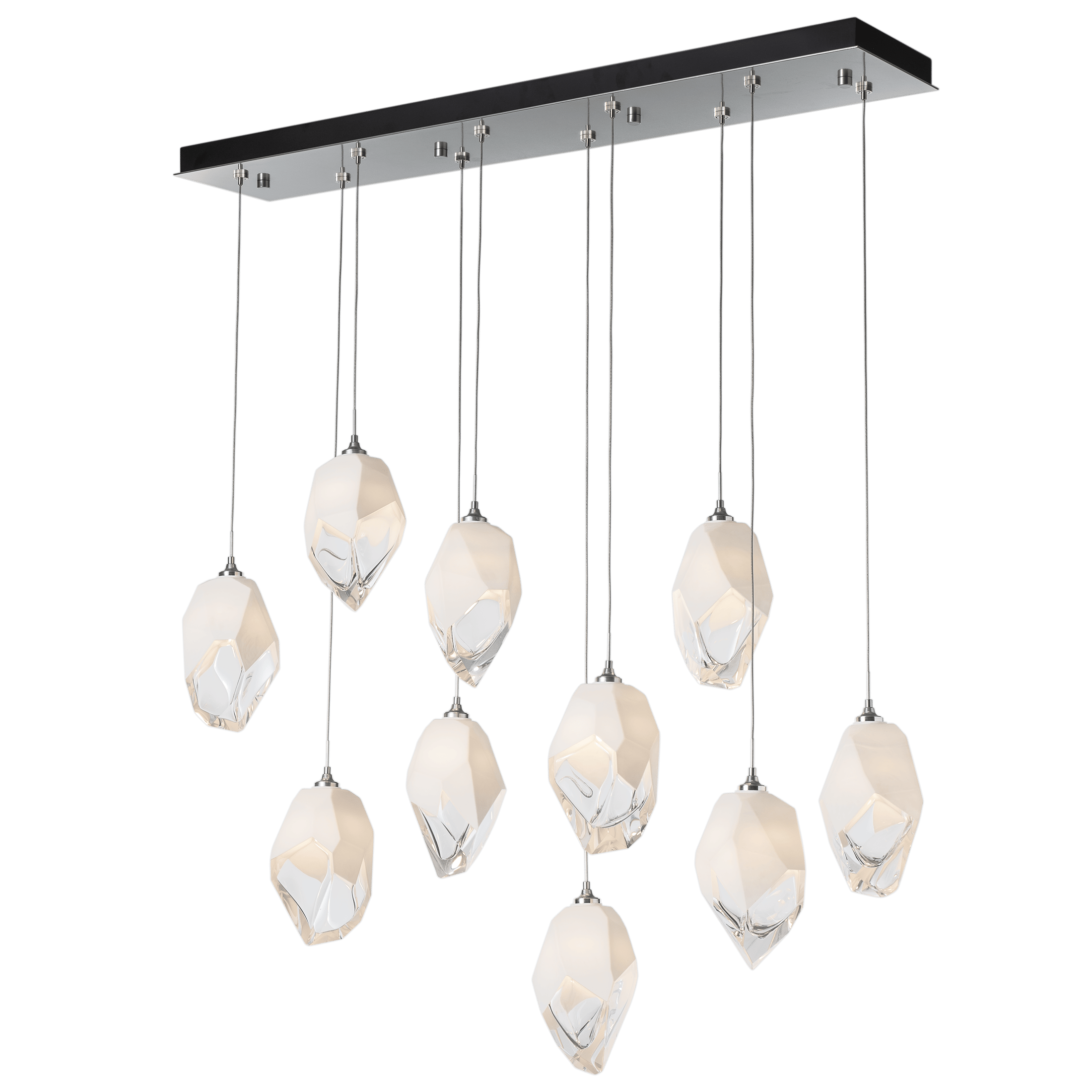 Tradition and Modernization in〜 Chrysalis 10-Light Large Crystal Pendant | by Hubbardton
