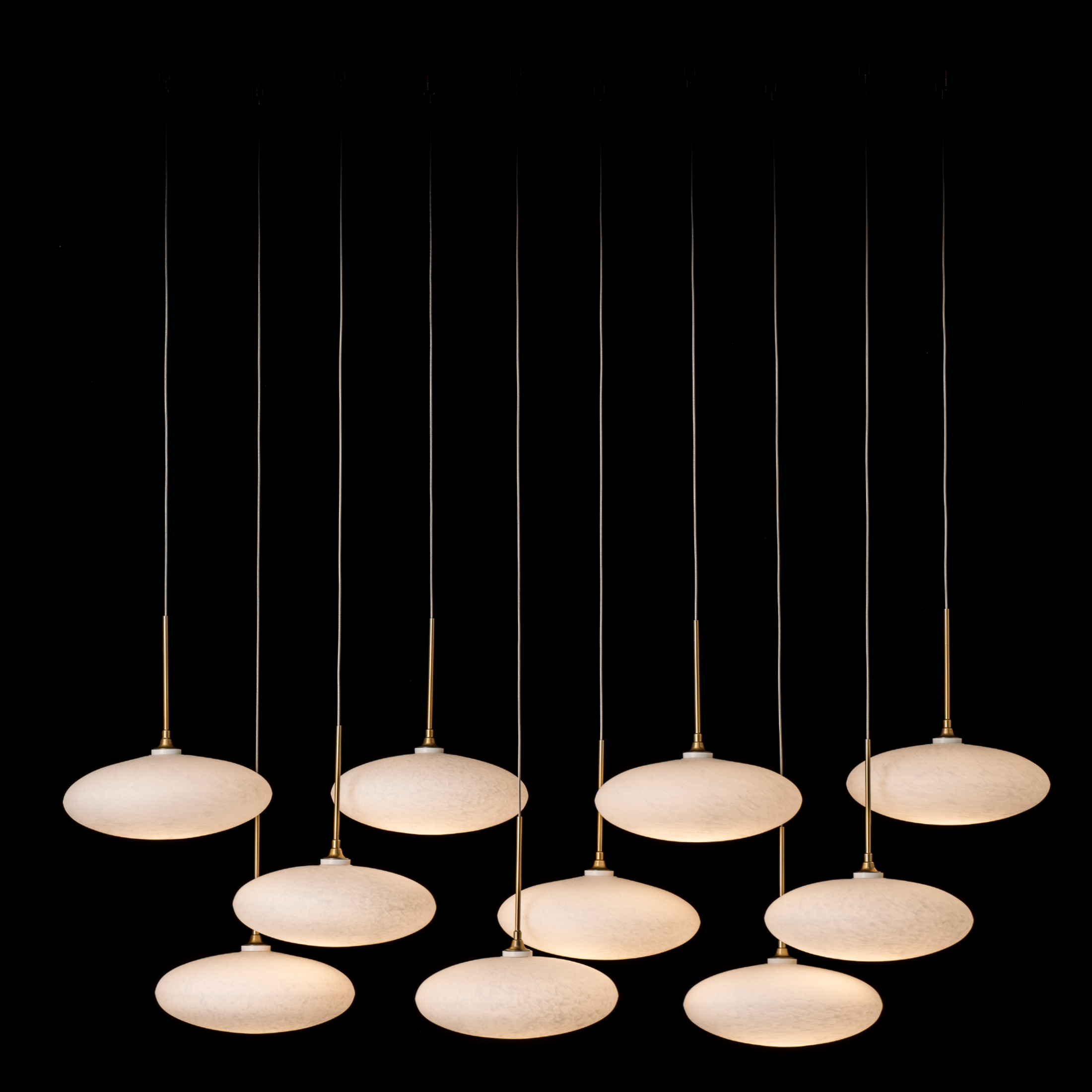 Clouds 10-Light Pendant | by Hubbardton Forge | 131148