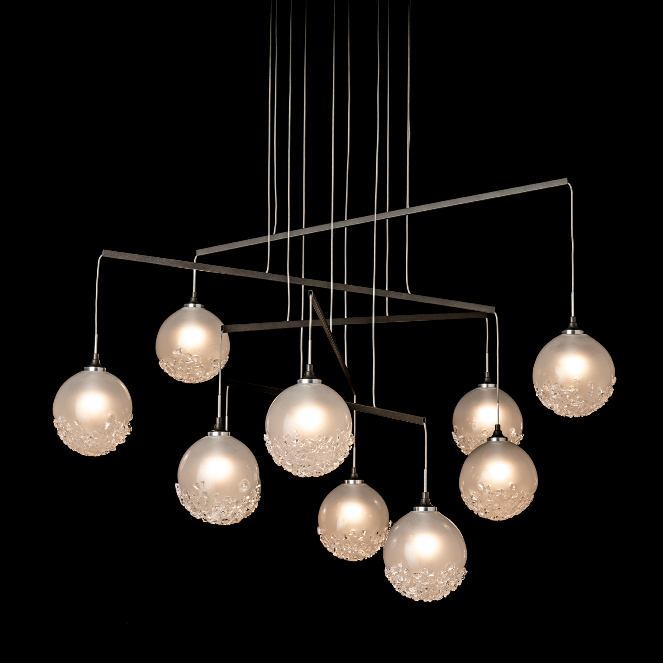 Fritz Globe 10-Light Mobile Pendant | by Hubbardton Forge