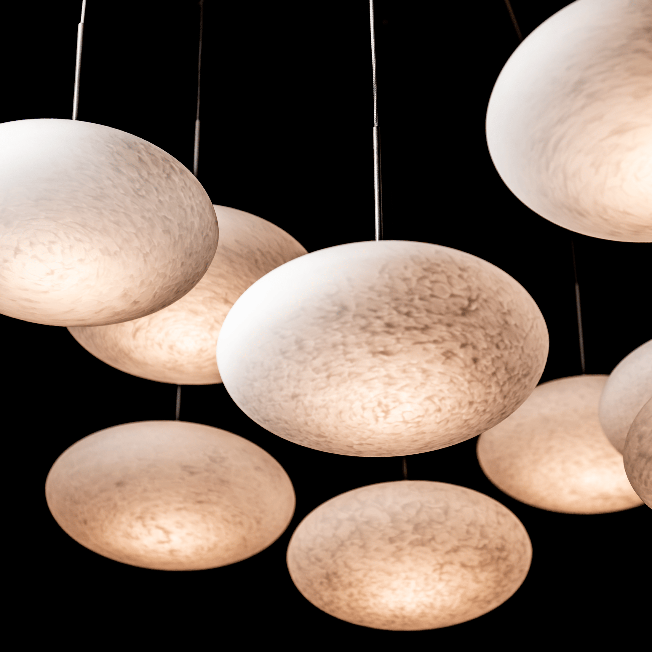 Clouds 10-Light Mobile Pendant | by Hubbardton Forge | 131157