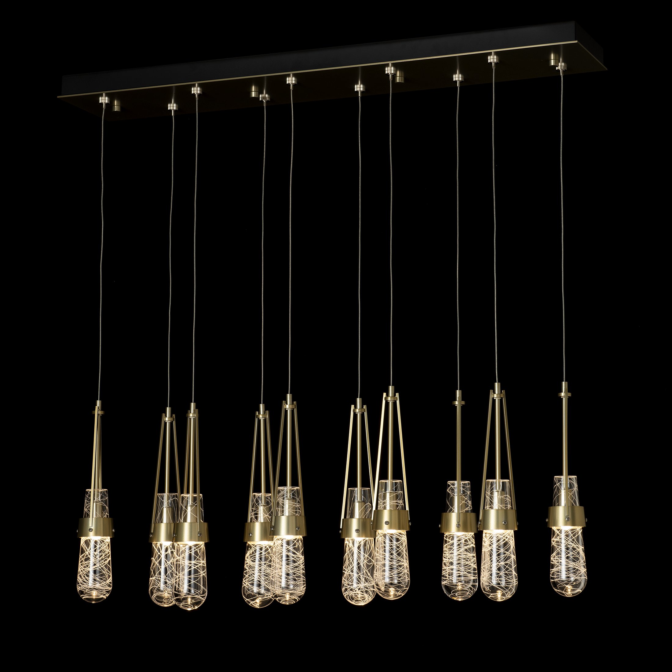 Led glass pendant lights sales