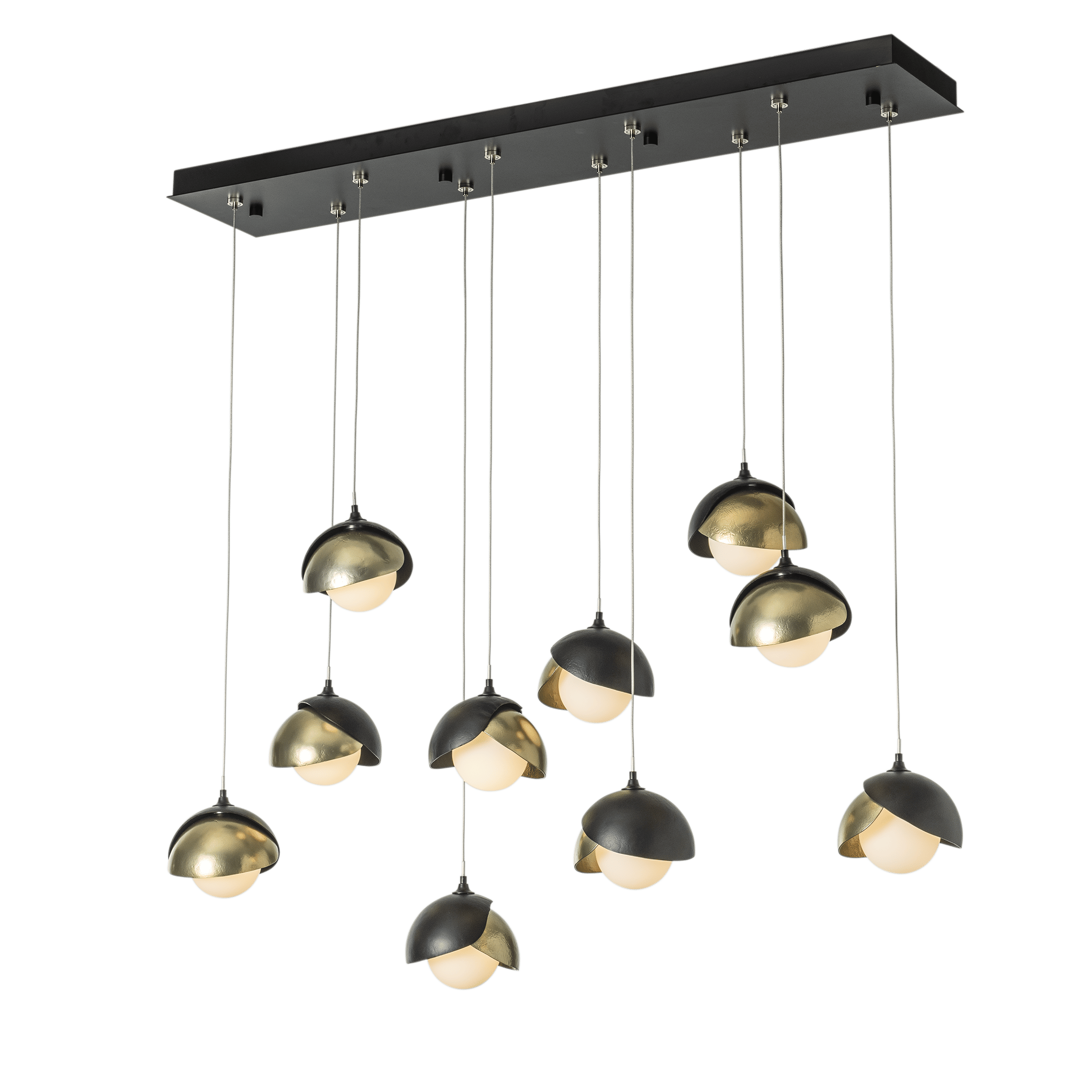 Brooklyn 10 Light Double Shade Pendant by Hubbardton Forge 131205