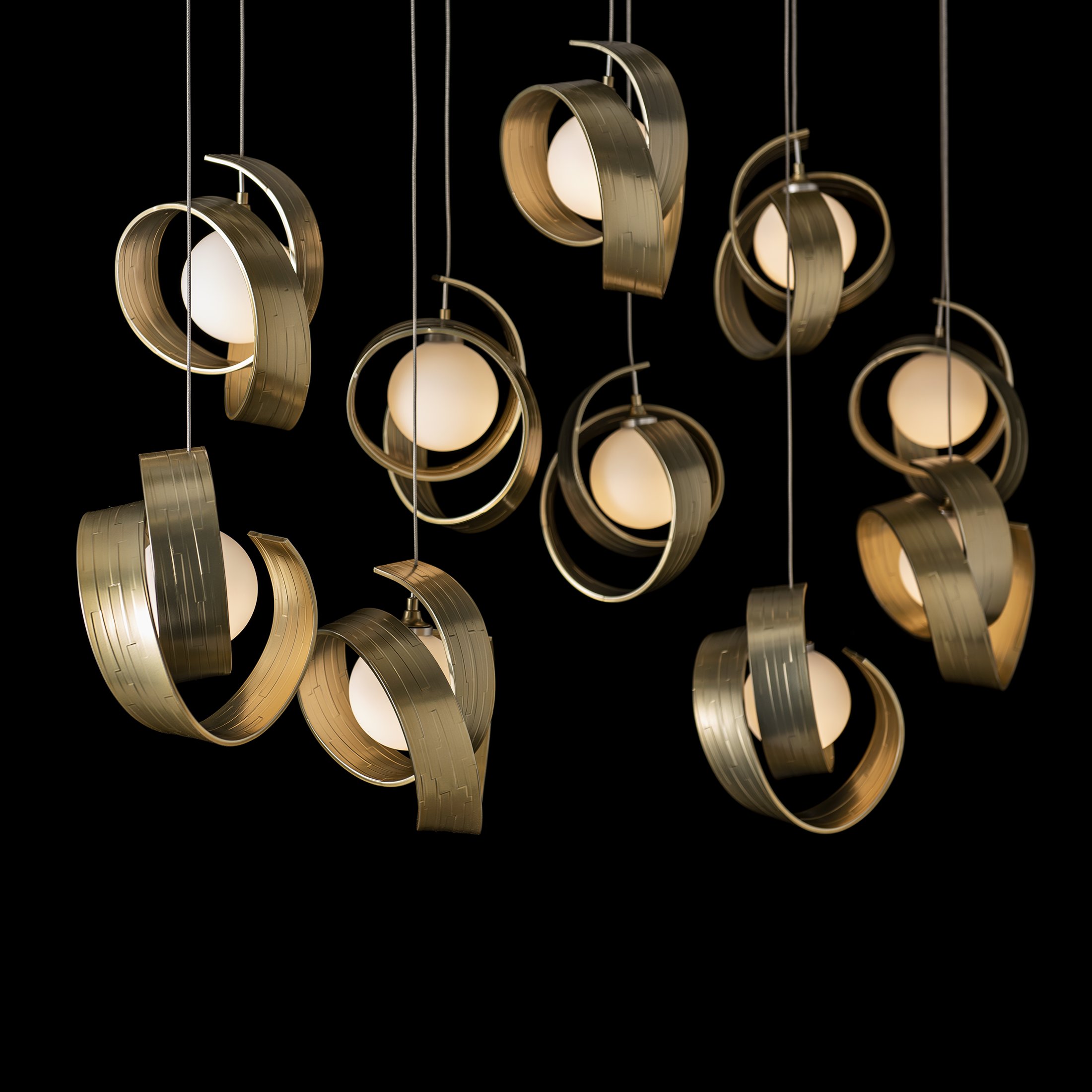Riza 10-Light Pendant | by Hubbardton Forge | 131208