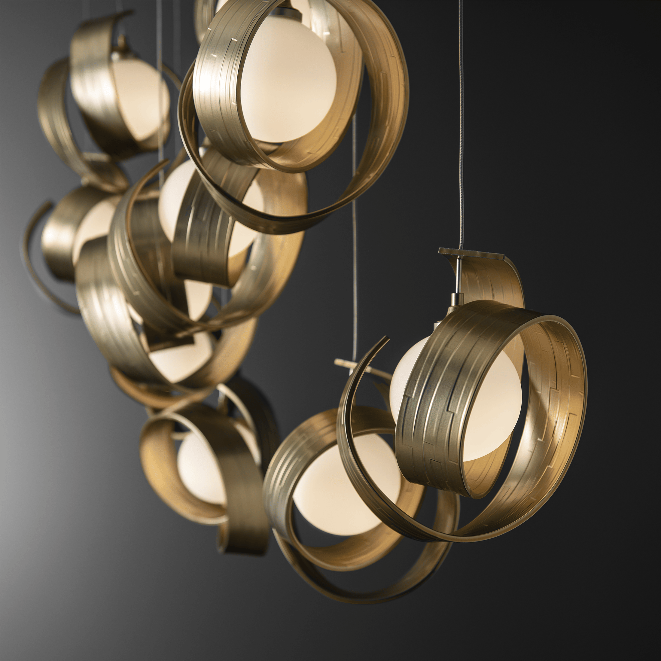 Riza 10-Light Pendant | by Hubbardton Forge | 131208 Riza 10-Light Pendant | by Hubbardton Forge | 131208