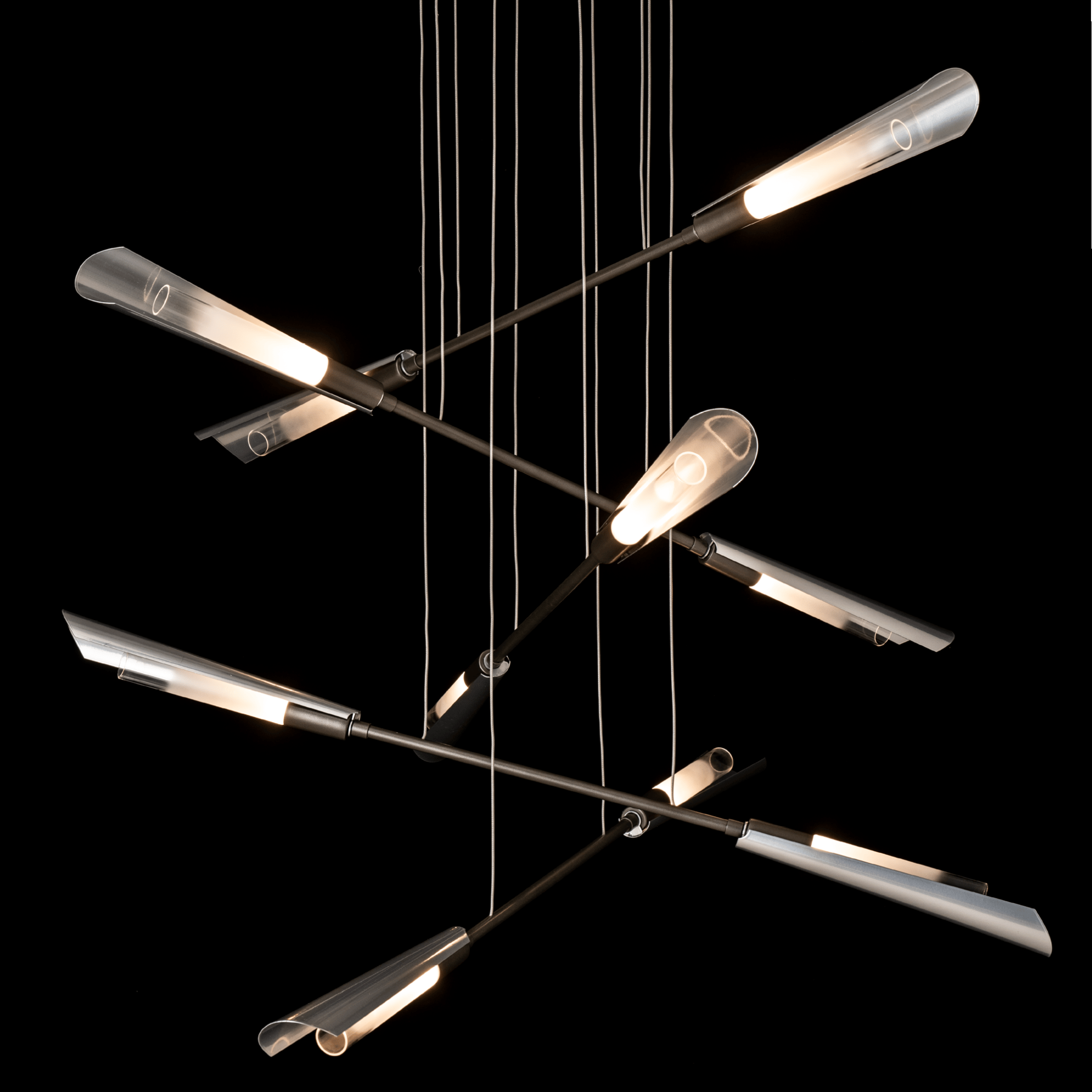 Flight 10-Light Small Pendant | by Hubbardton Forge | 131410