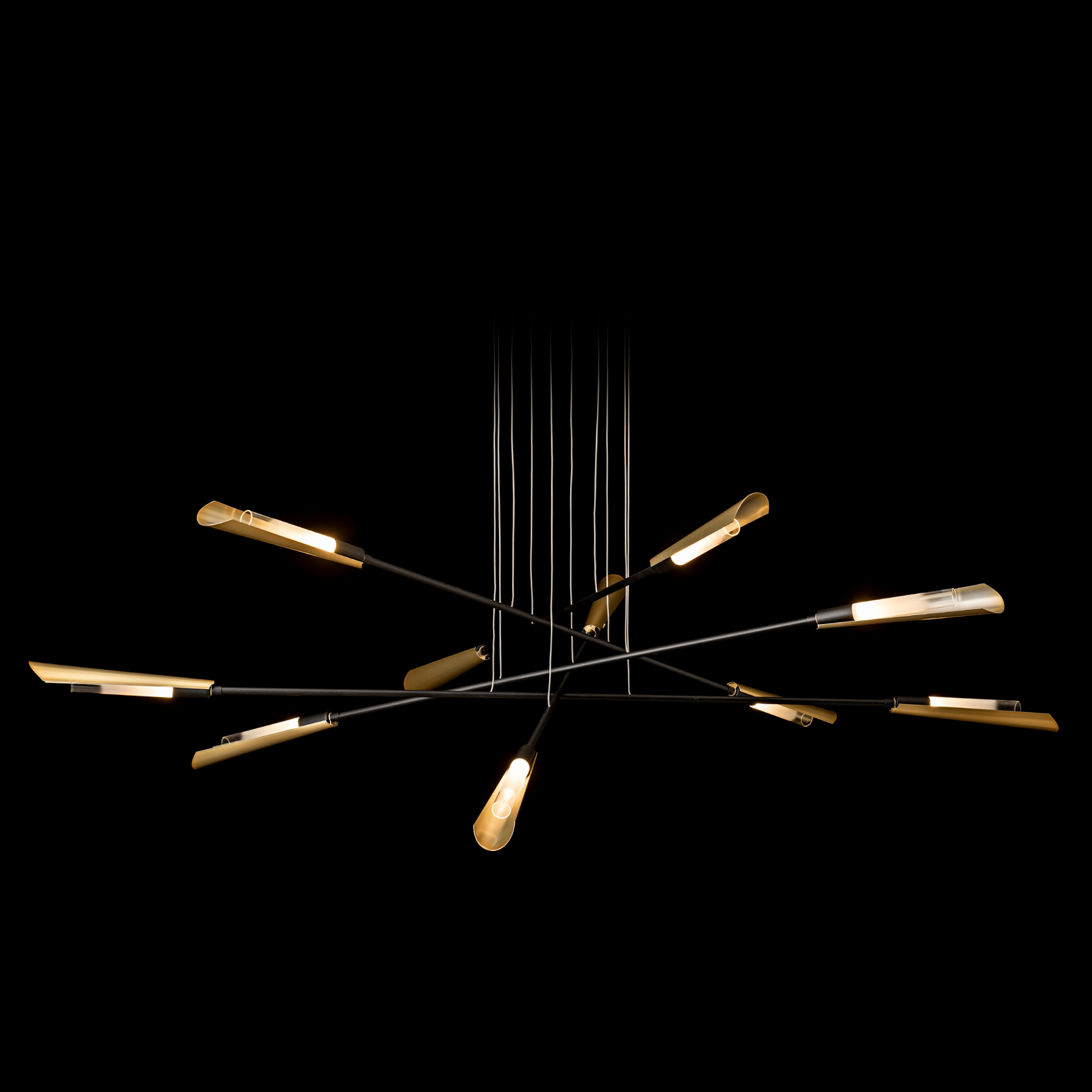 Flight 10-Light Pendant | by Hubbardton Forge | 131412